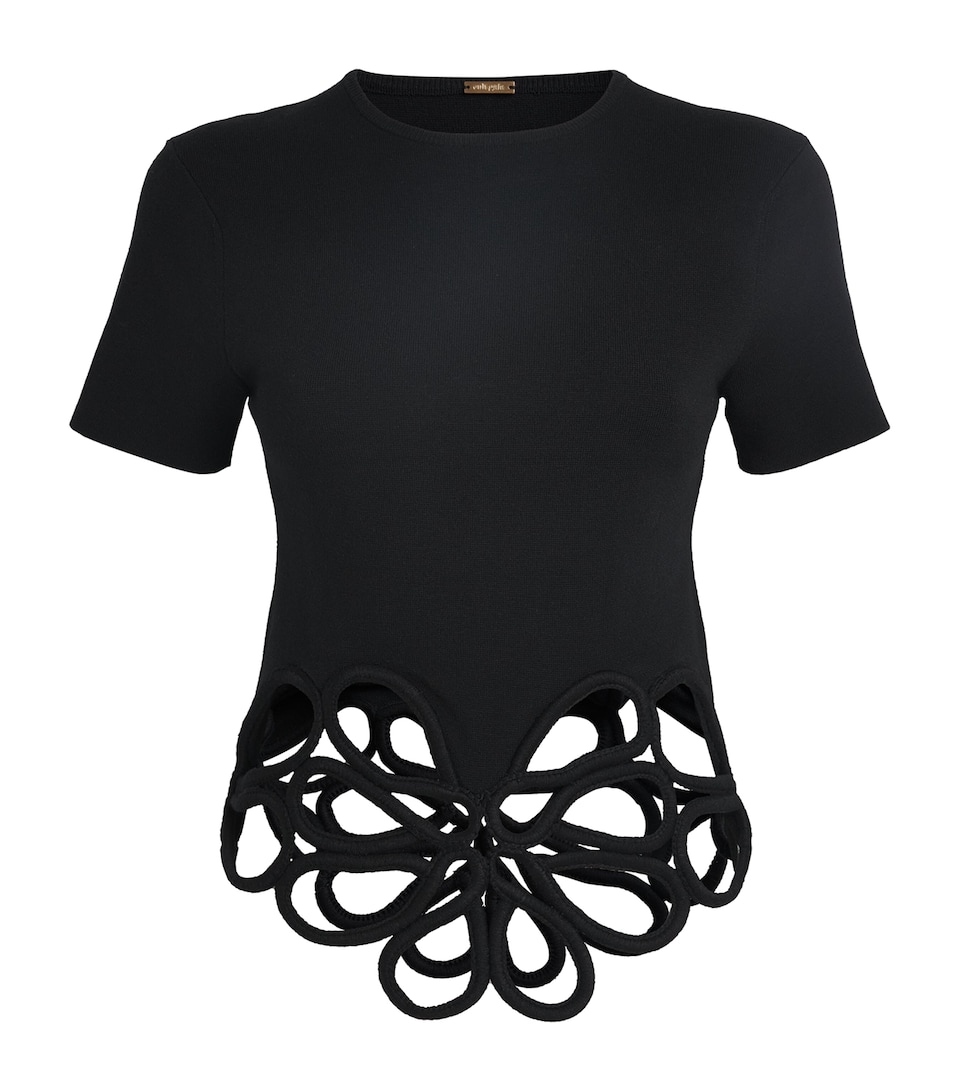 Knitted Eres Crop Top