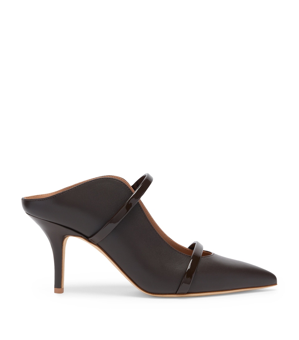 Leather Maureen Heeled Mules 70
