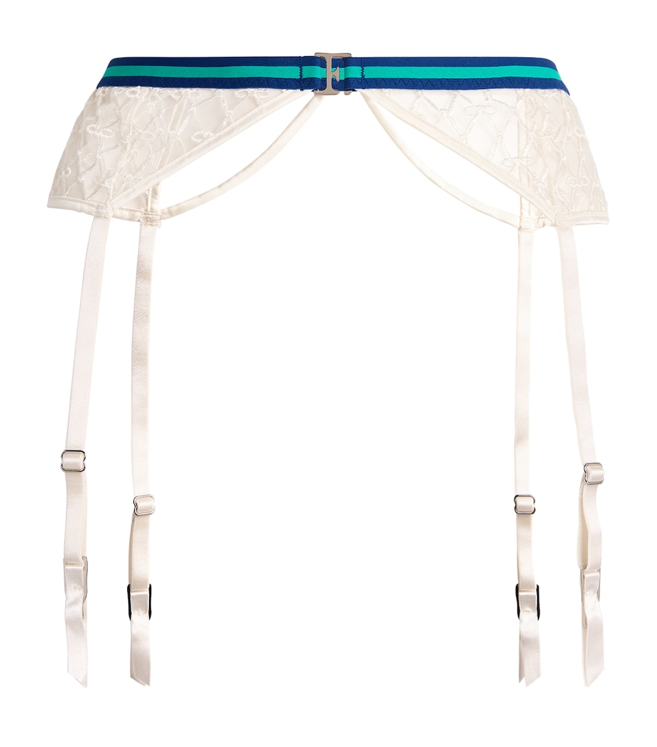 Mesh Serena Suspender Belt