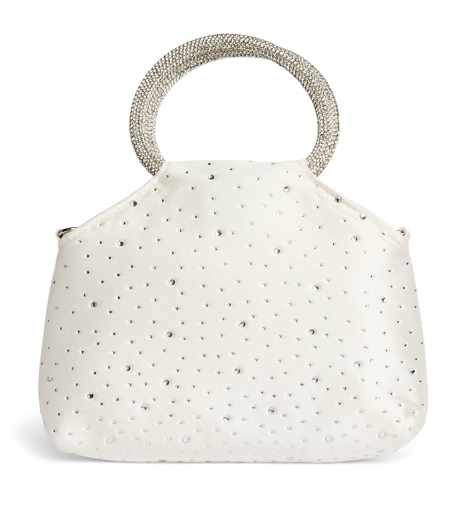 Monnalisa Satin Party Bag Panna