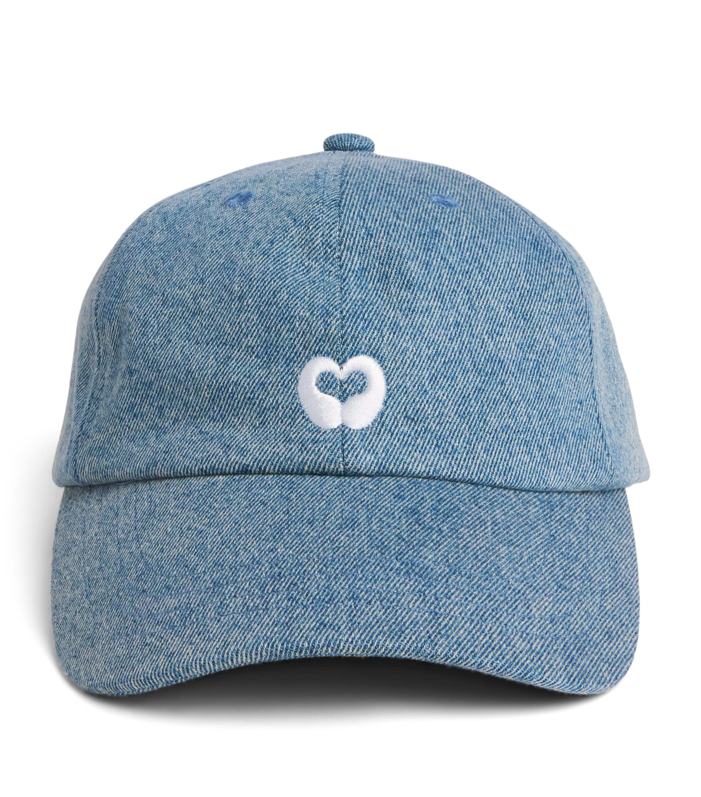 Maje Denim Clover Cap Blue