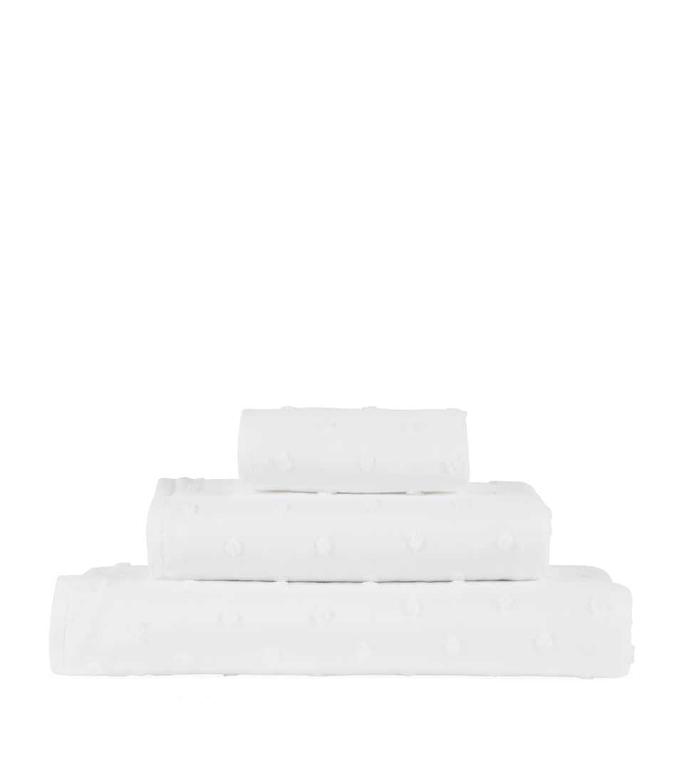 Zero Twist Gauze Dots Bath Towel (70cm x 140cm)