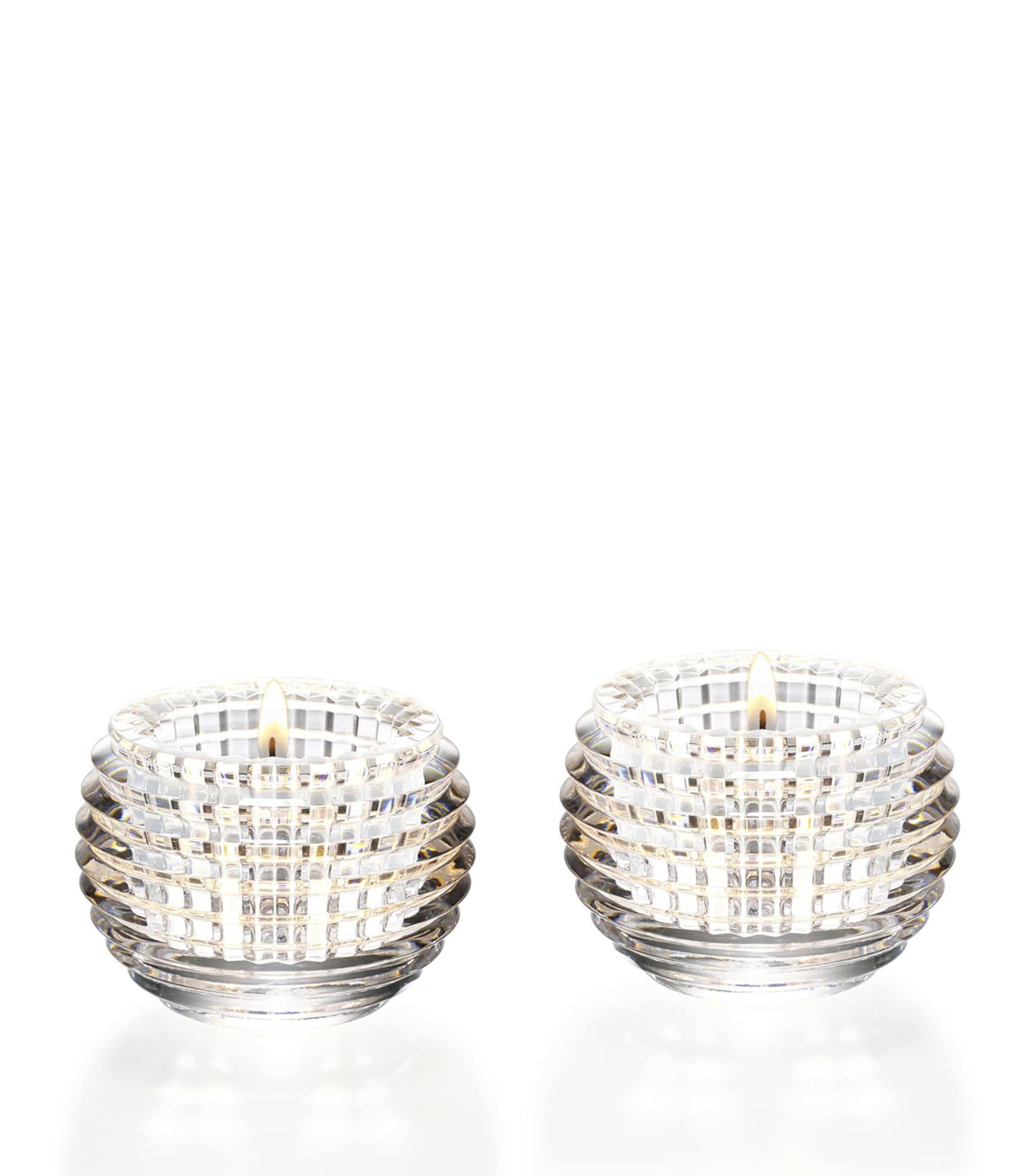 Clear Eye Photophore Votives (Set of 2)