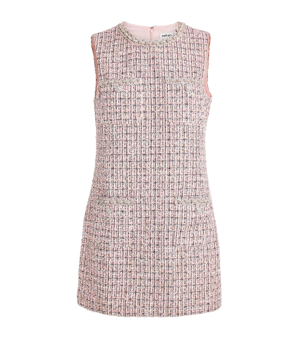 Bouclé Mini Dress