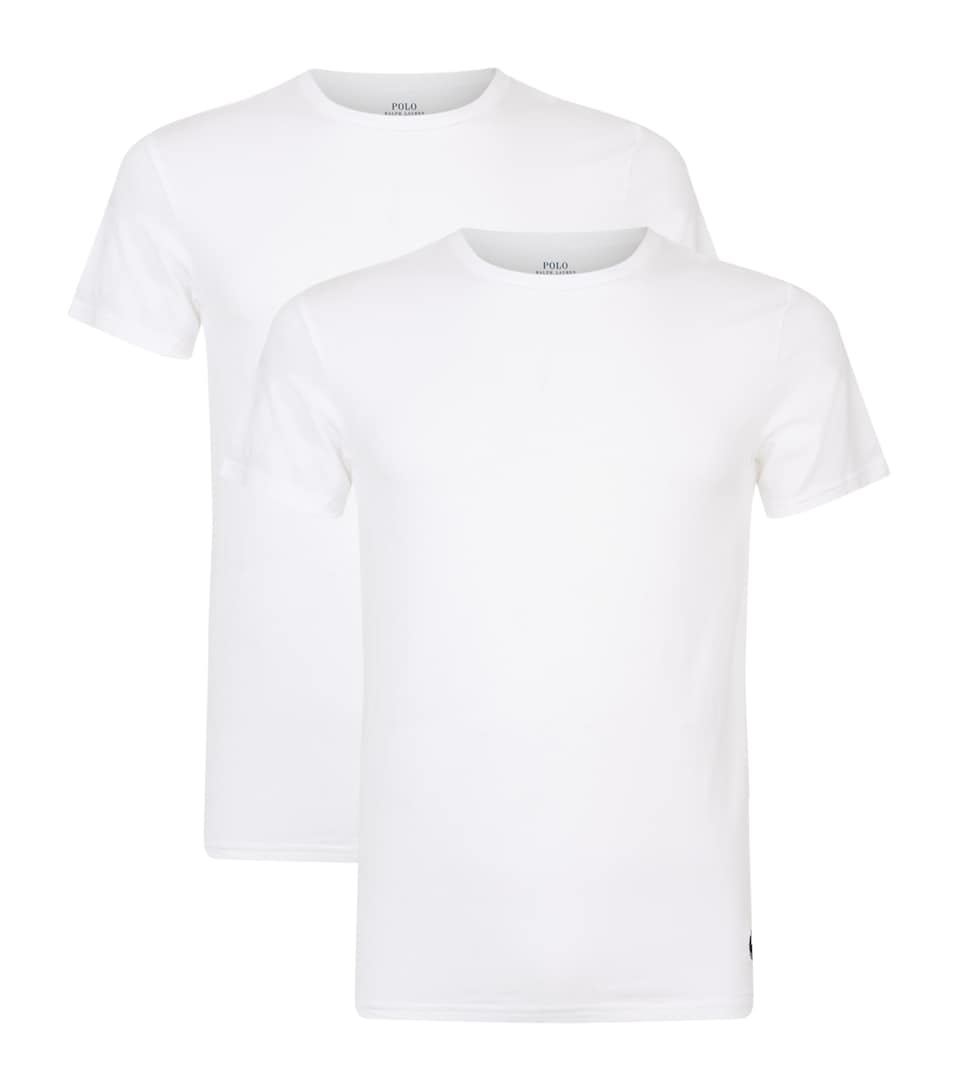 Stretch Cotton T-Shirt (Set Of 2)