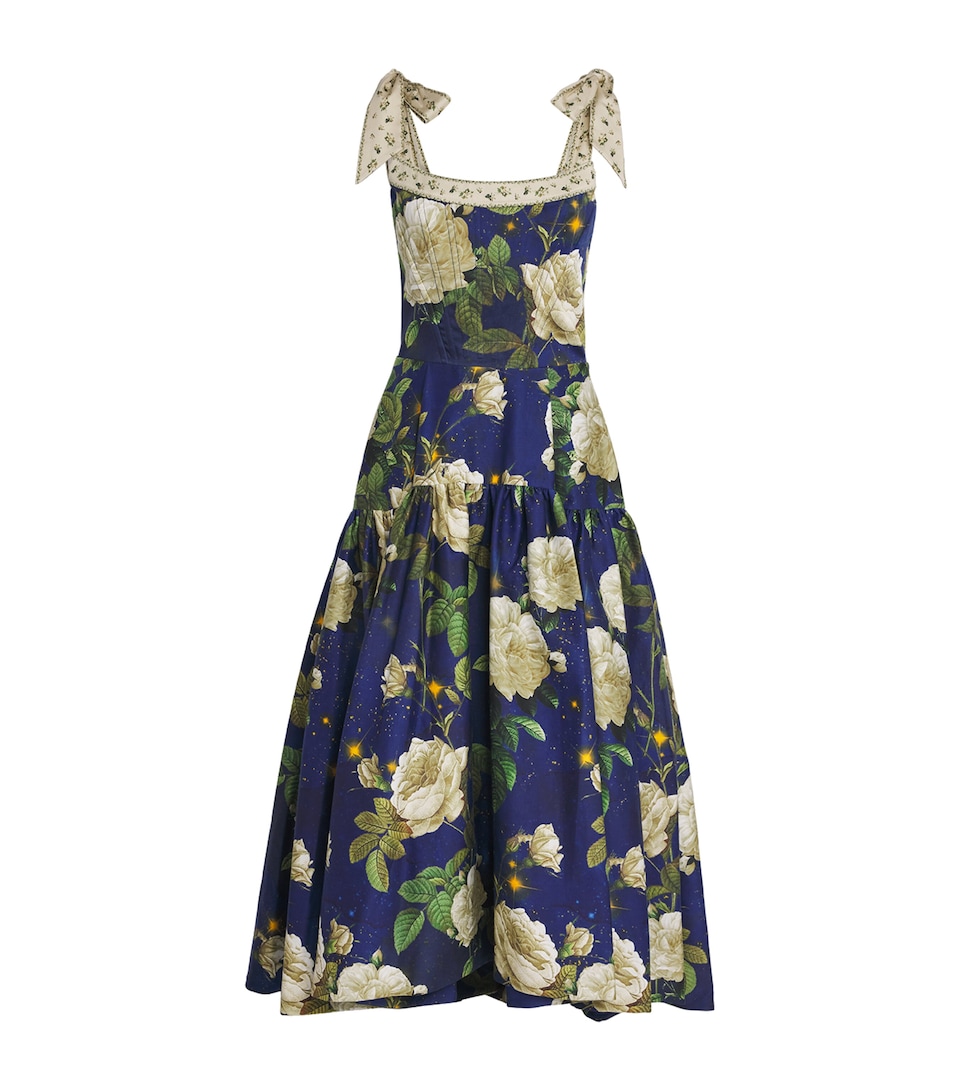 Floral Rosalee Midi Dress