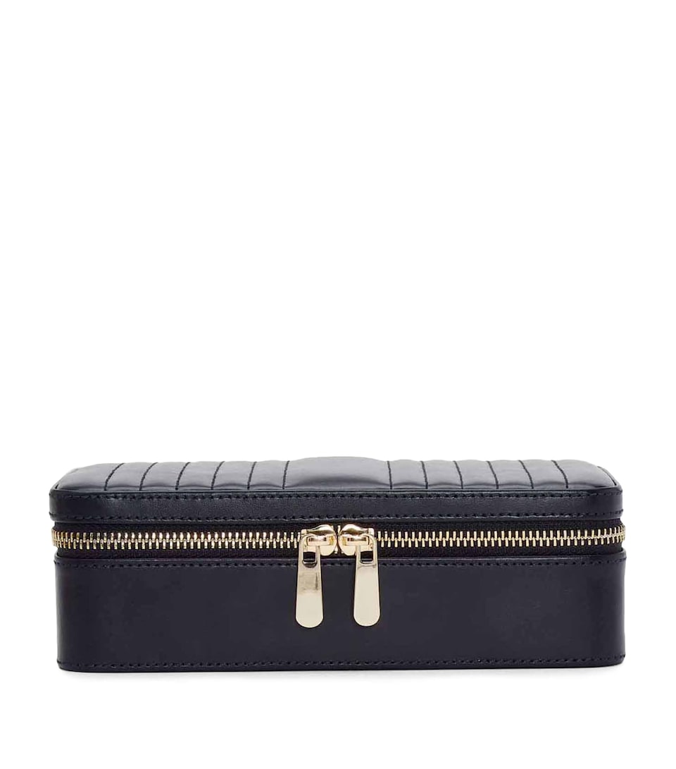 Medium Leather Maria Jewellery Case
