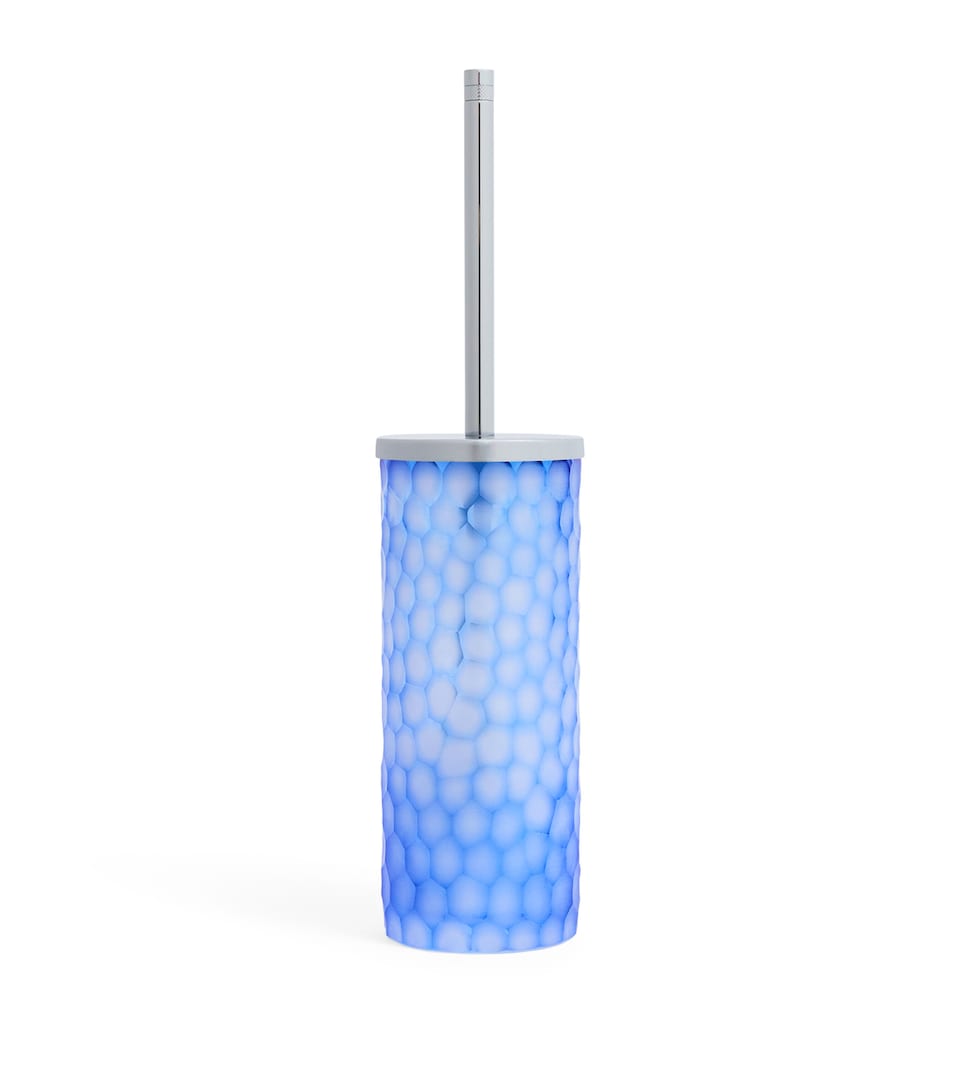 Crystal Ocean Honeycomb Toilet Brush Holder