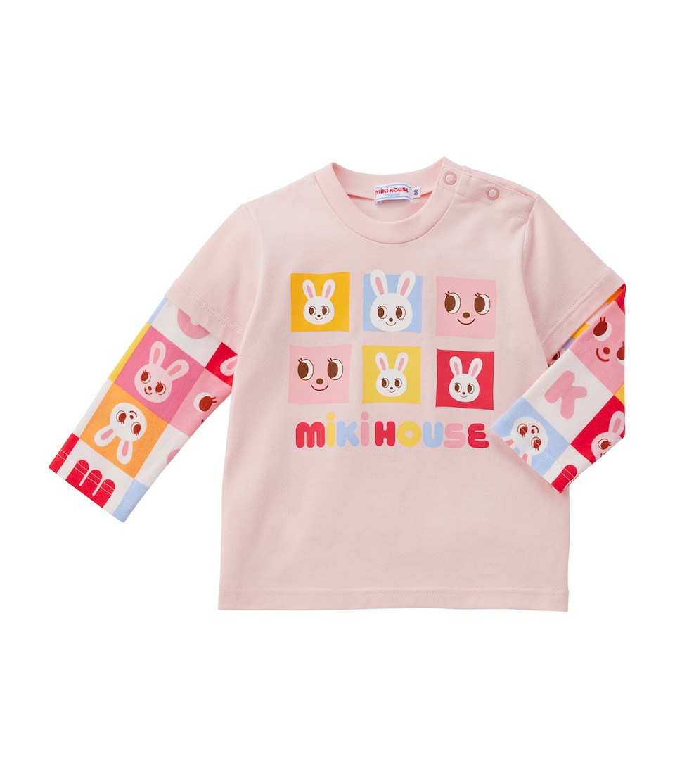 Miki House Puzzle Block T-Shirt (2-5 Years)