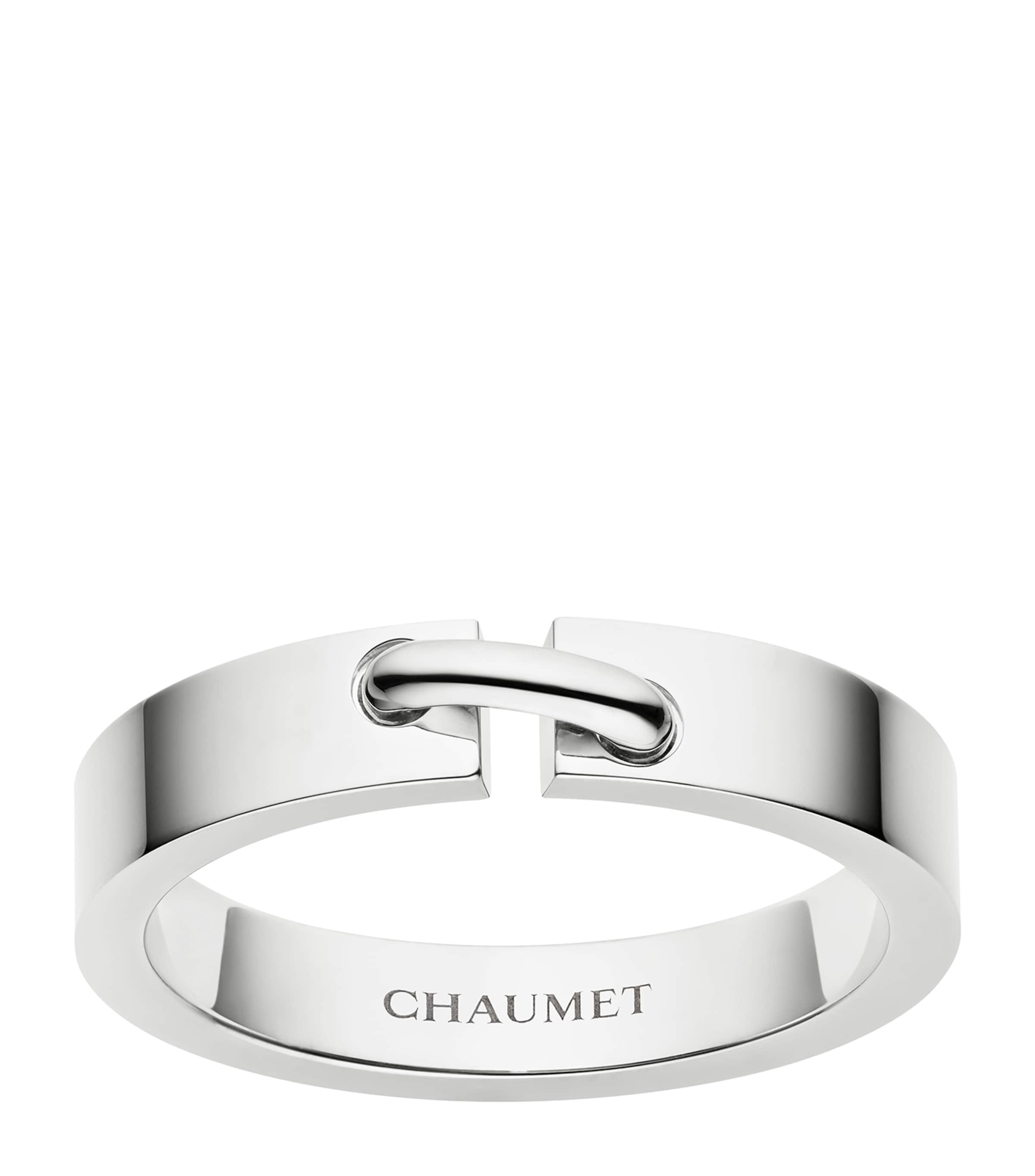 Chaumet White Gold Liens Évidence Wedding Ring White Gold