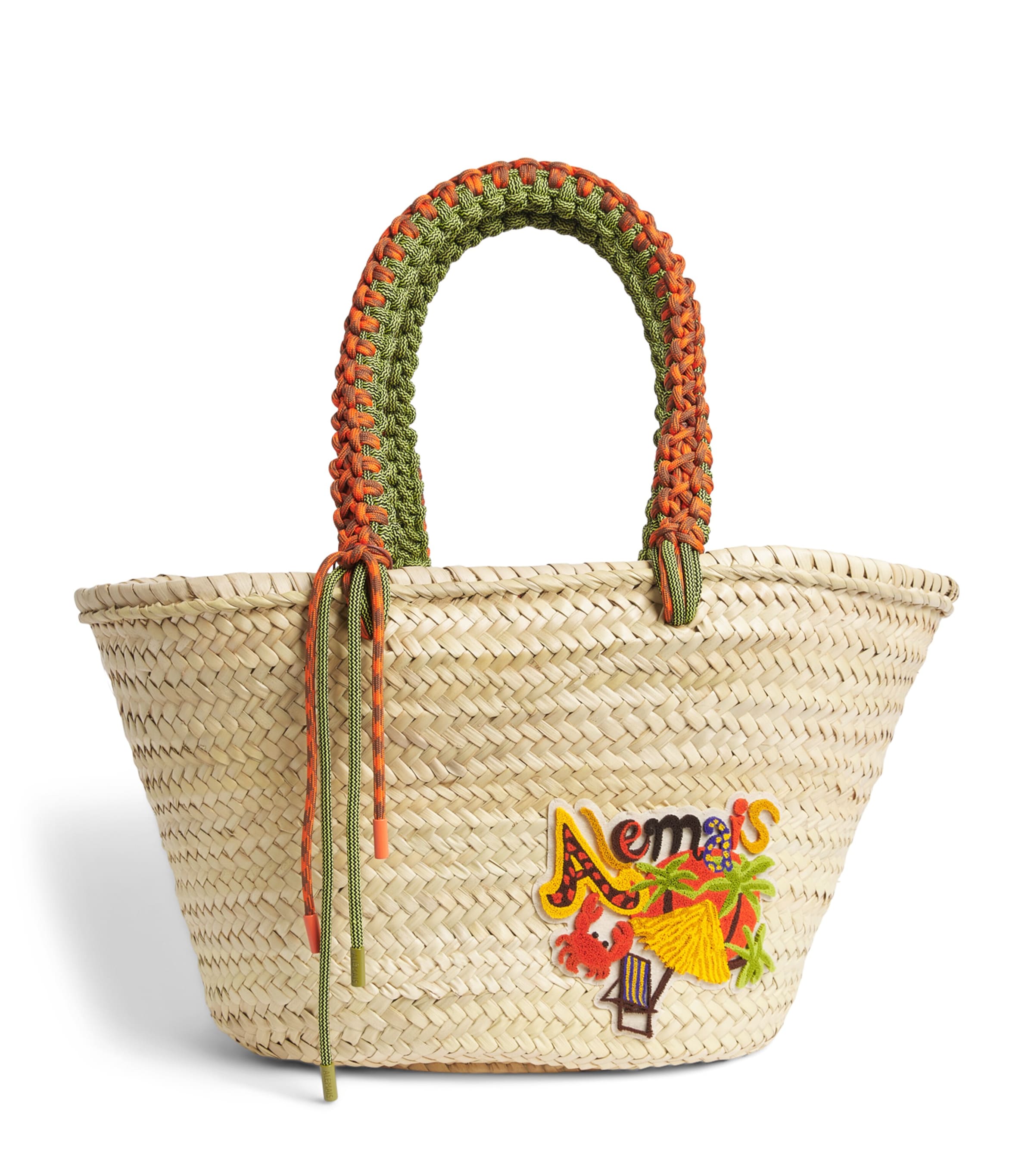 ALEMAIS Womens Embroidered Island Cove Tote Bag