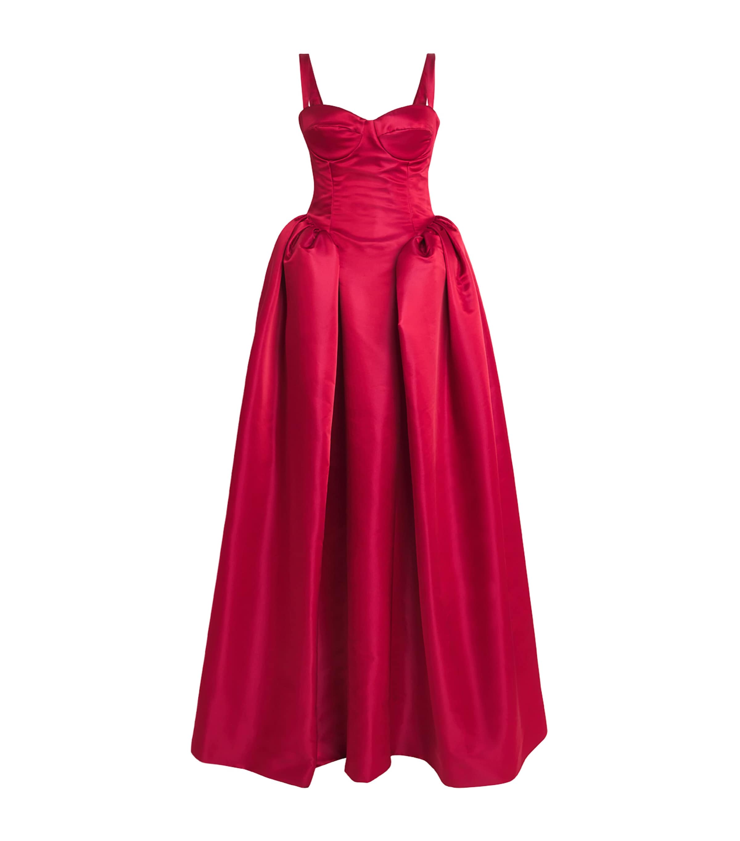 Rebecca Vallance Belted Annette Button Gown | Harrods US