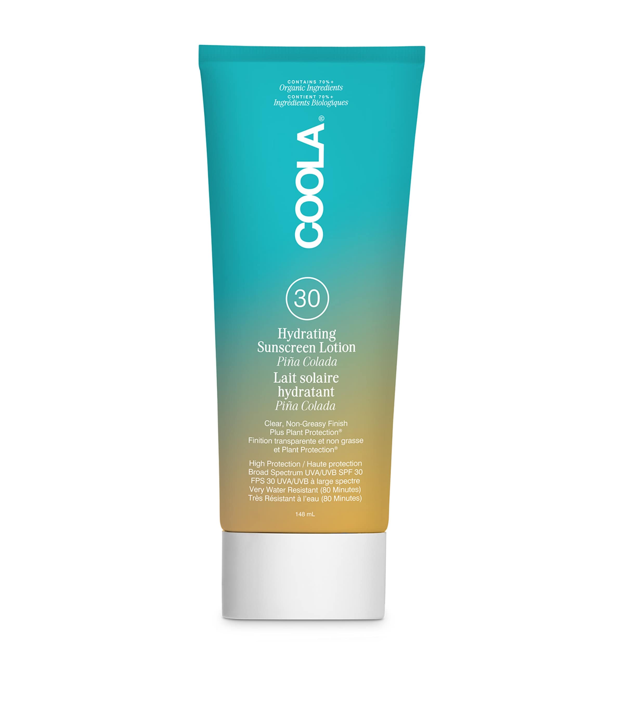 COOLA Hydrating Sunscreen Lotion SPF 30 (148ml) - Piña Colada