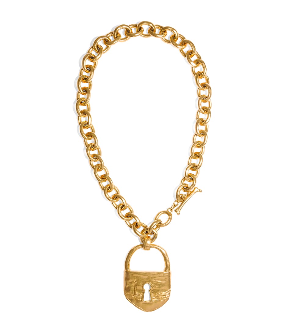 Chunky Padlock Necklace