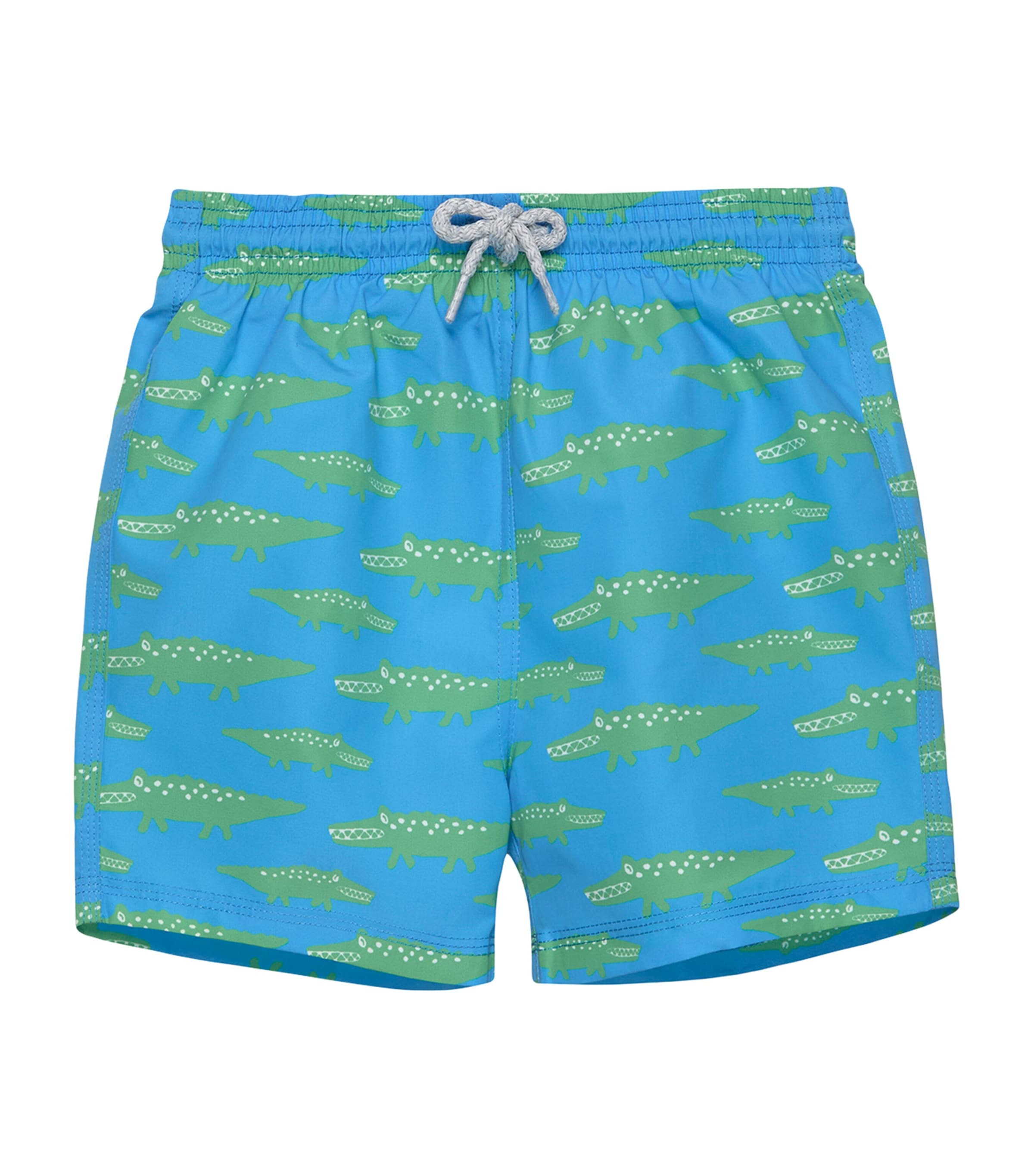 Trotters Crocodile Swim Shorts (6-11 Years) Blue/crocodile