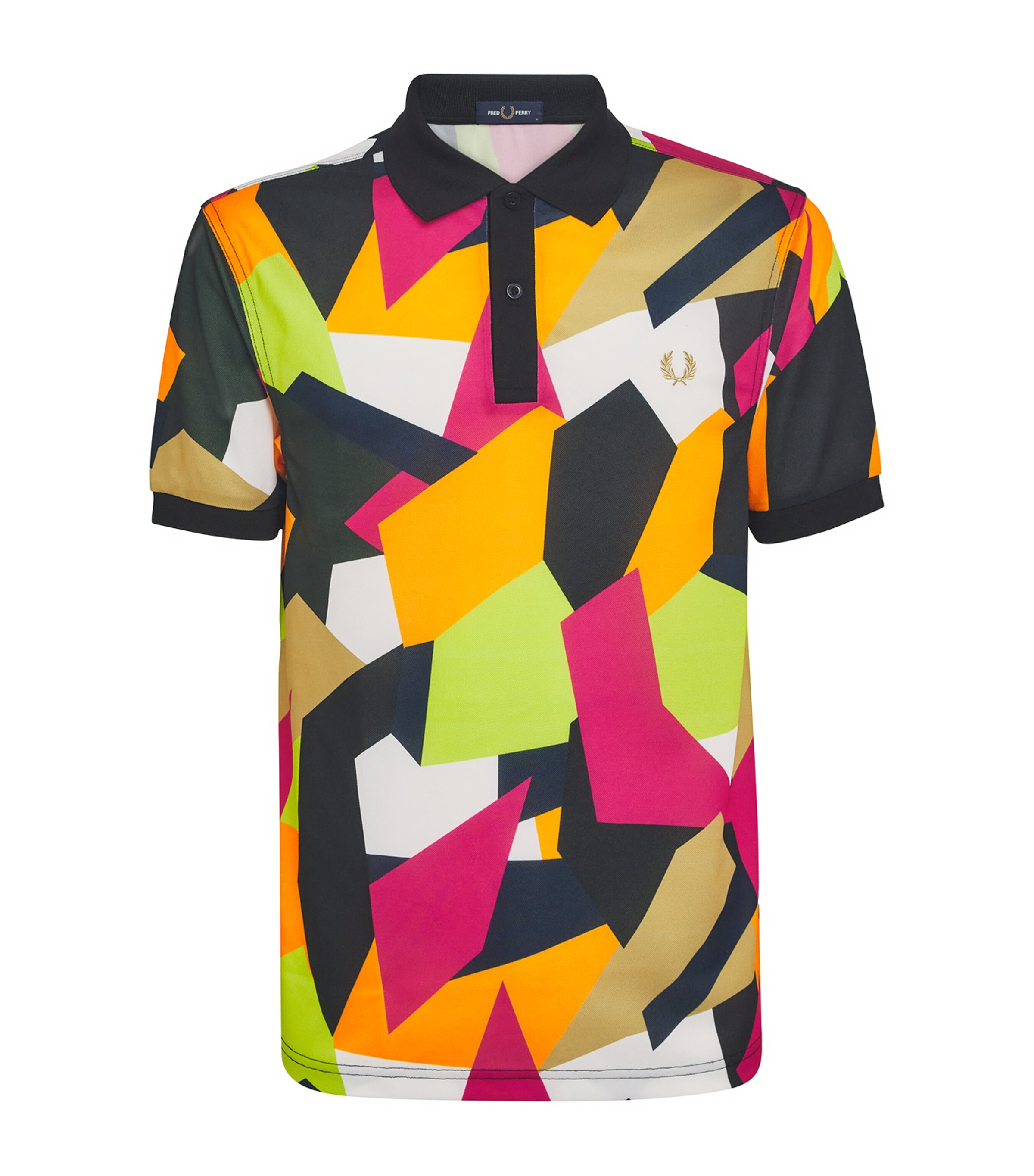 Printed Fred Perry Polo Shirt