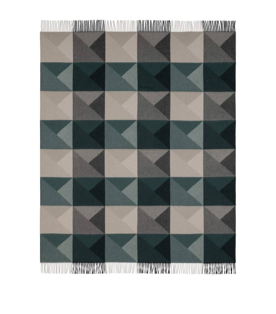 Cashmere Arran Braque Throw Blanket (147cm x 183cm)