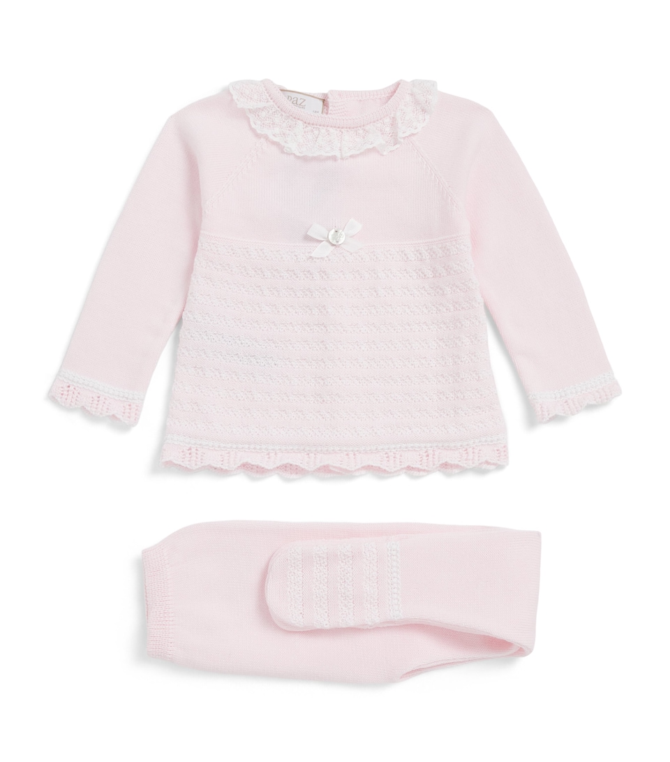 Cotton Sweater and Leggings Set (0-12 Months)