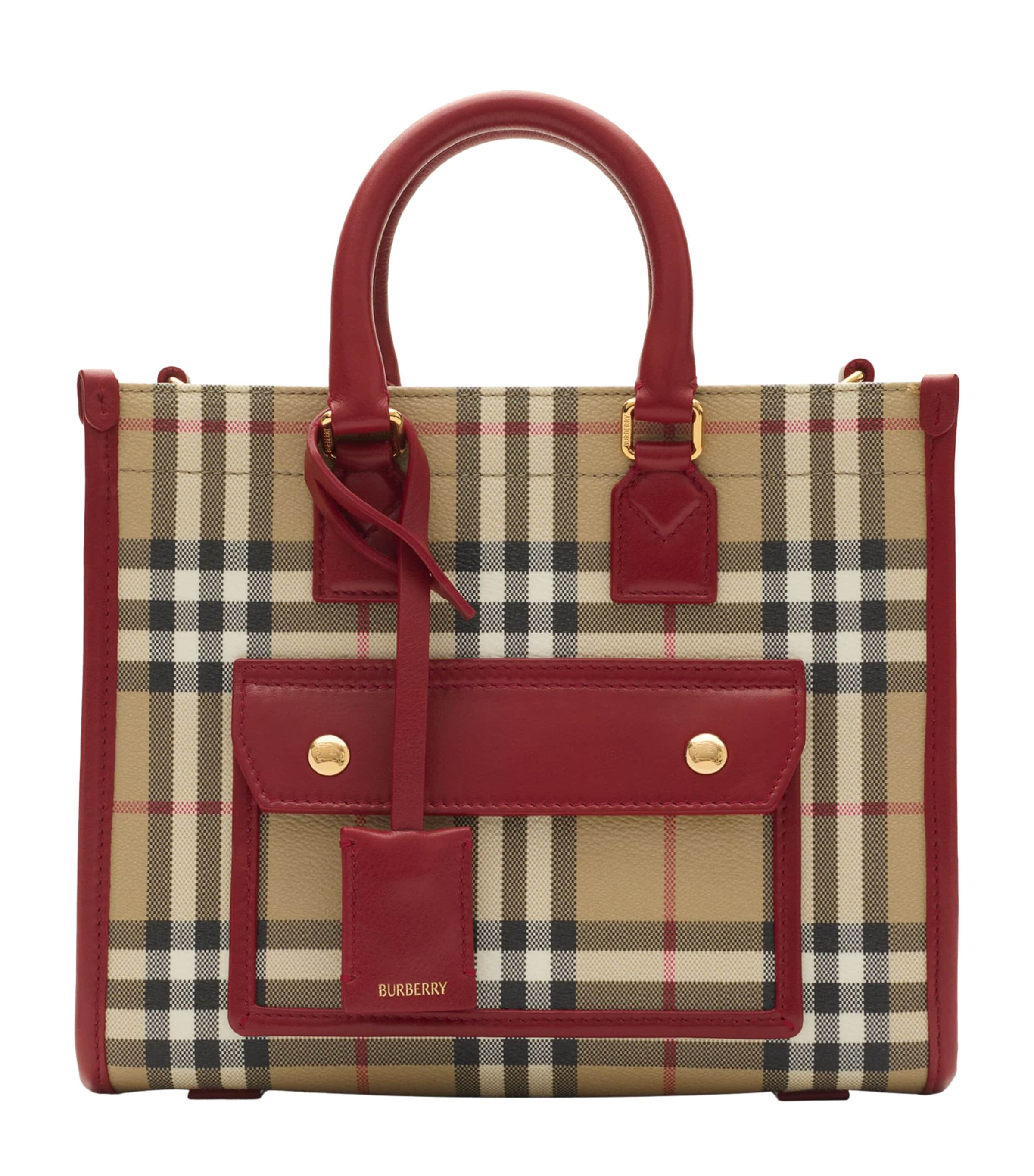 Mini Check Freya Tote Bag