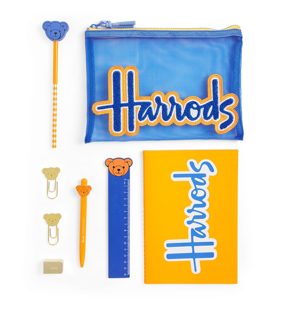 Filled Logo Pencil Case and Stationery Set