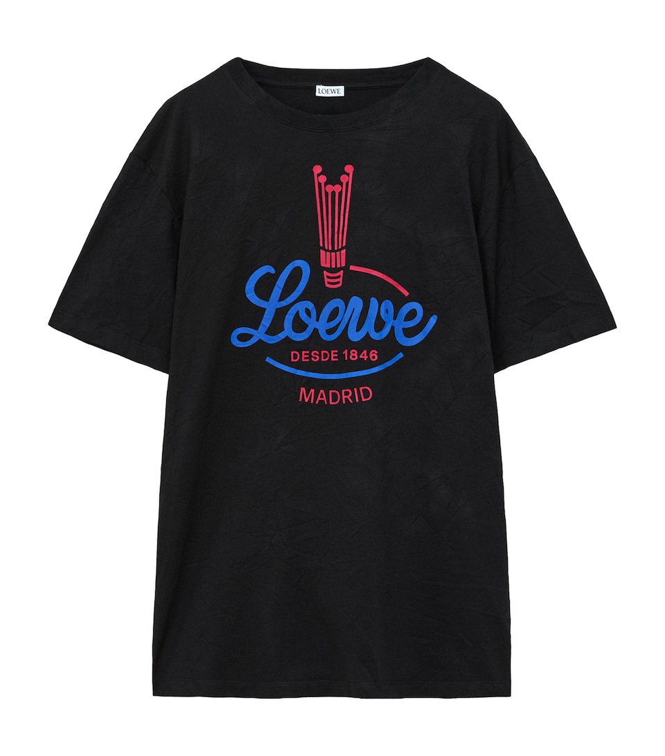 Cotton Graphic Logo T-Shirt