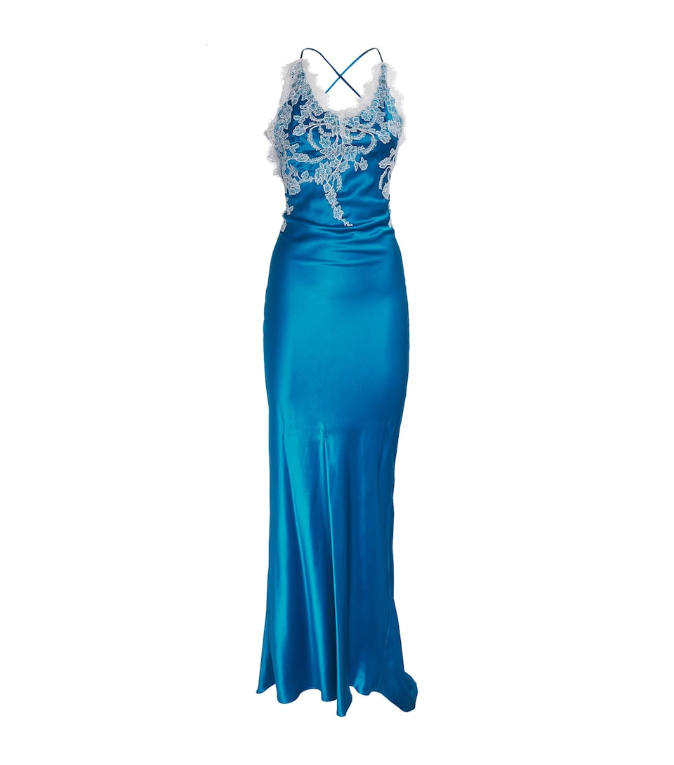 Silk Tokoni Maxi Slip Dress