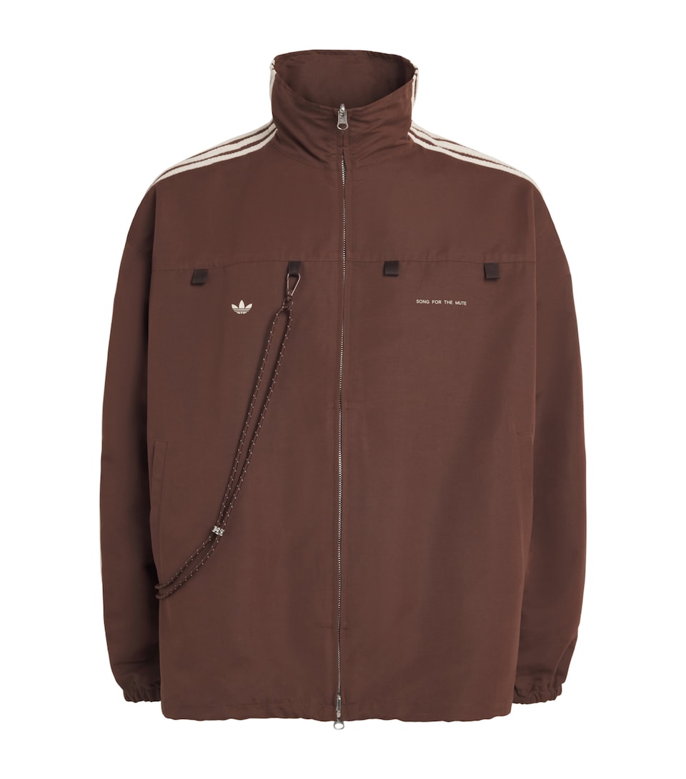 adidas Mens x Song for the Mute Track Jacket Auburn
