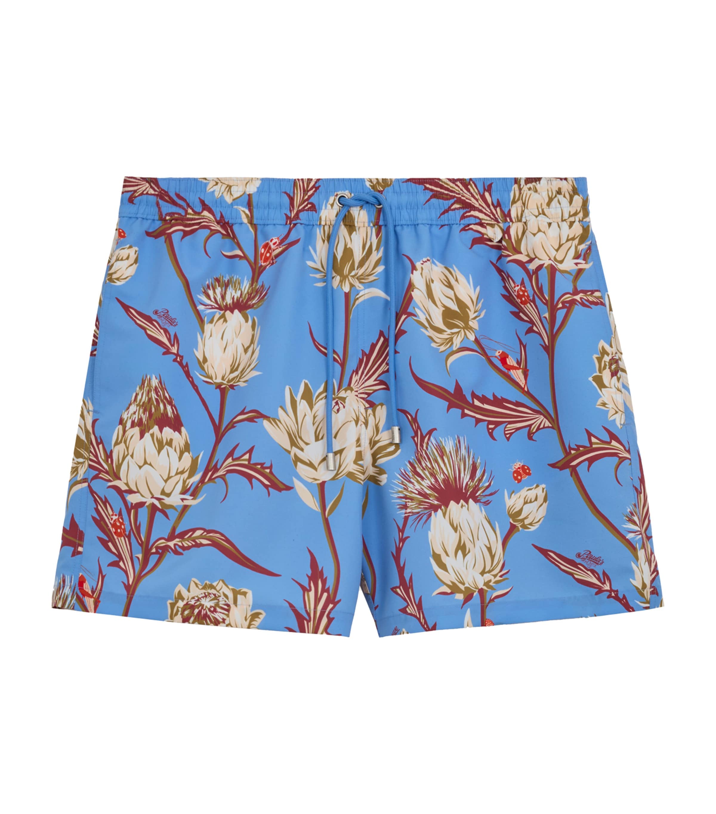 LOEWE Mens x Paula’s Ibiza Artichoke Swim Shorts Blue/multicolor