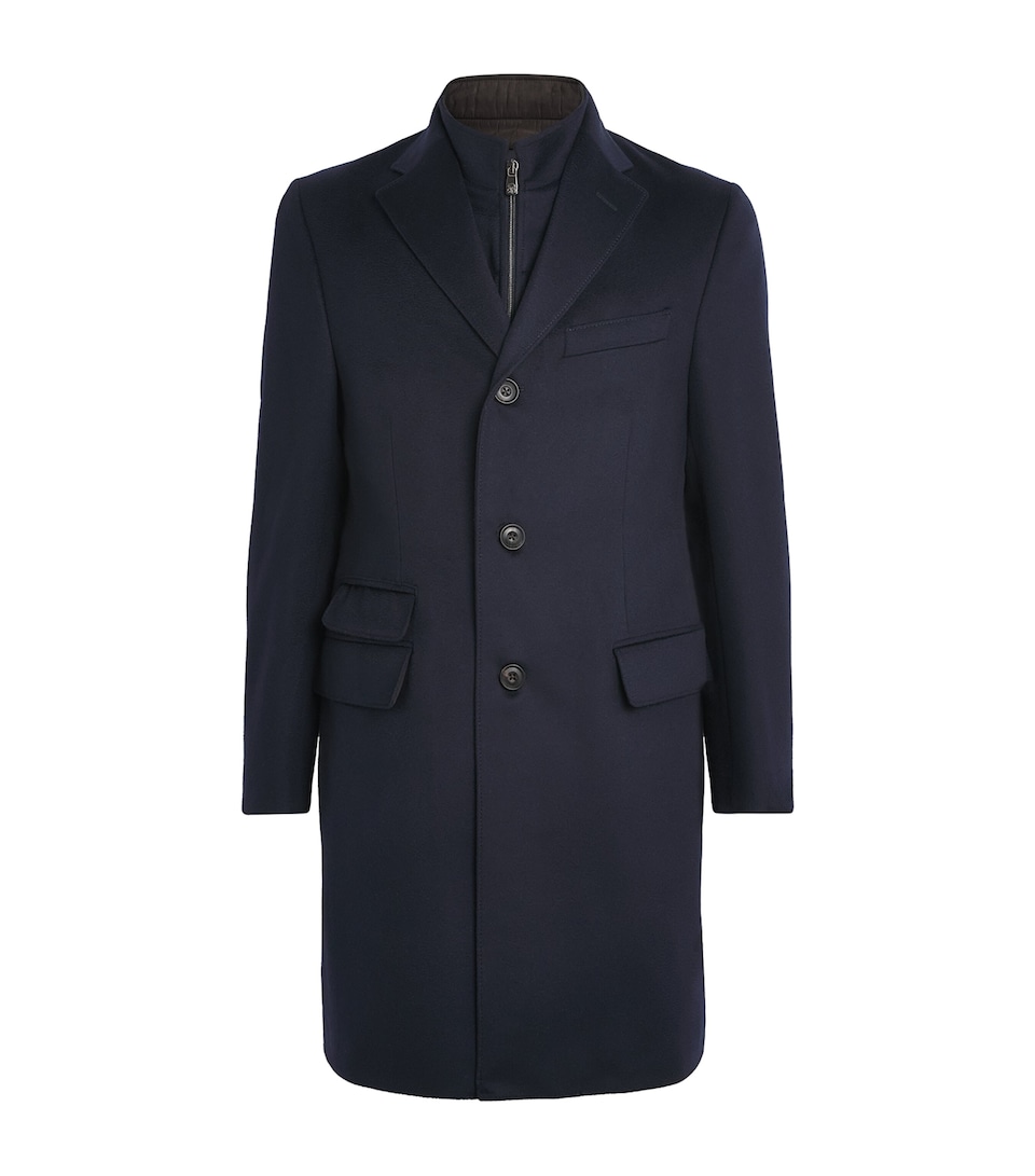 Virgin Wool Overcoat