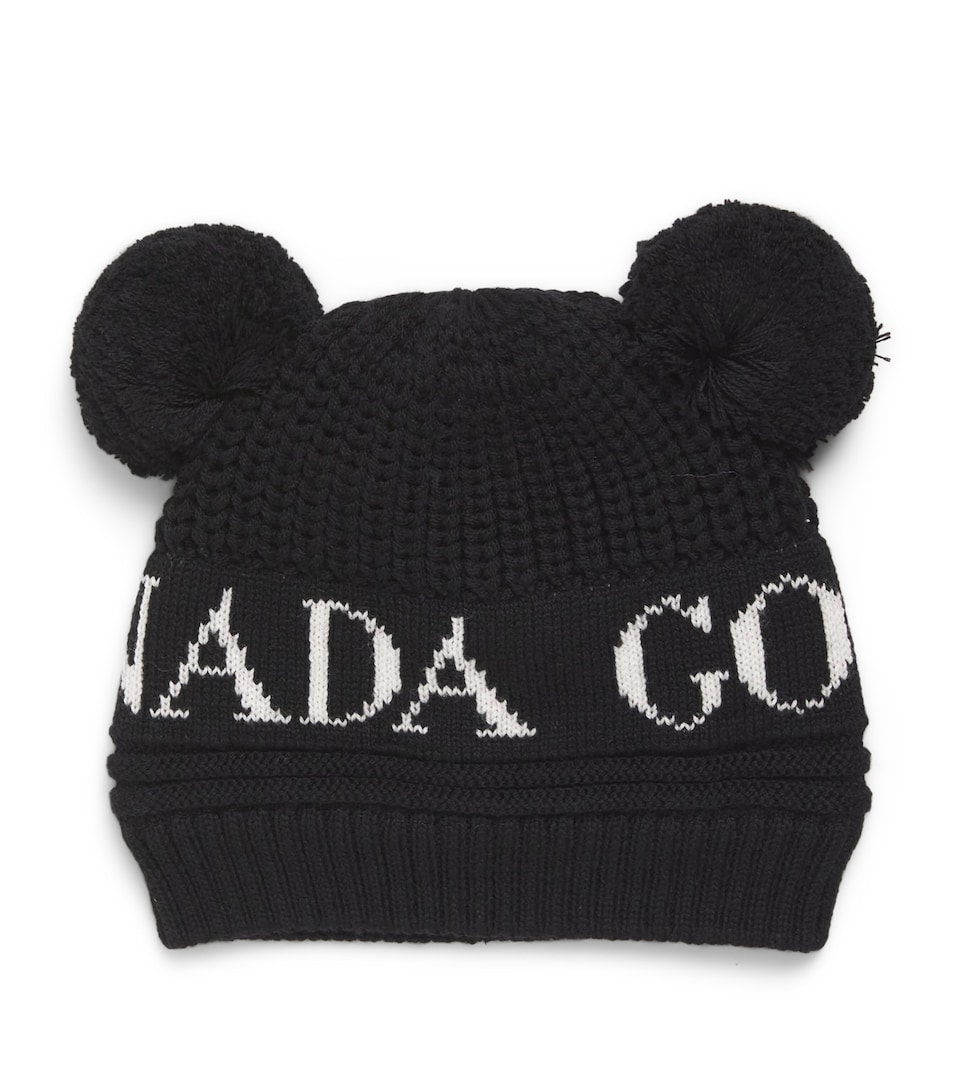 Merino Wool Pom-Pom Beanie