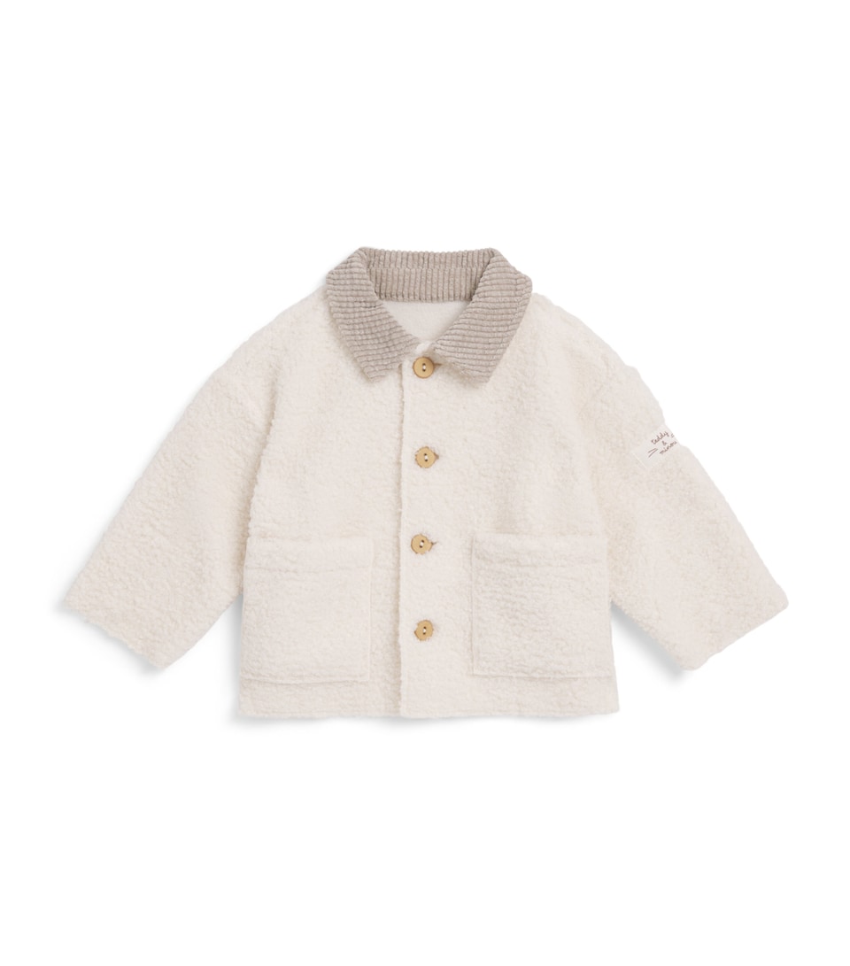 Teddy & Minou Fleece Jacket (3-36 Months) Flour