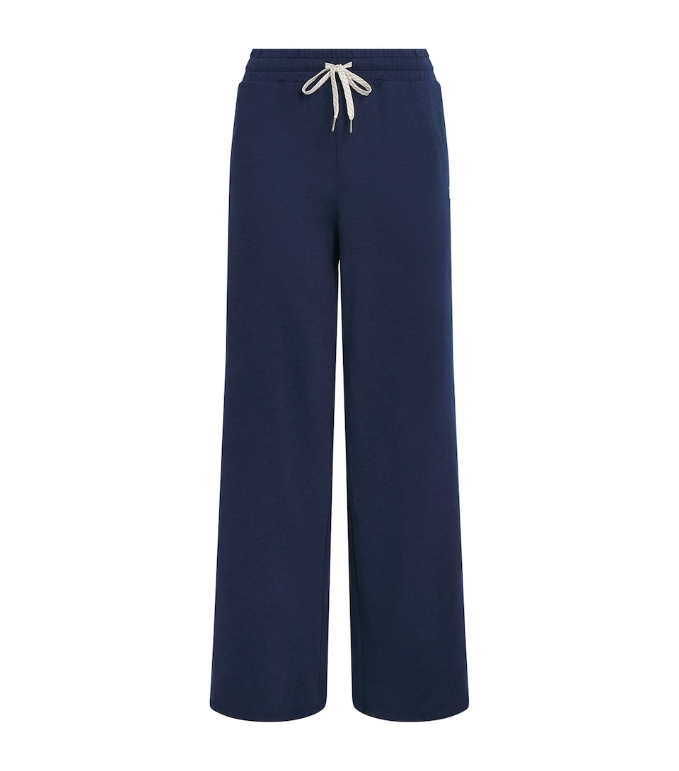 VUORI Womens Halo Essentials Sweatpants Blue Coast Heather