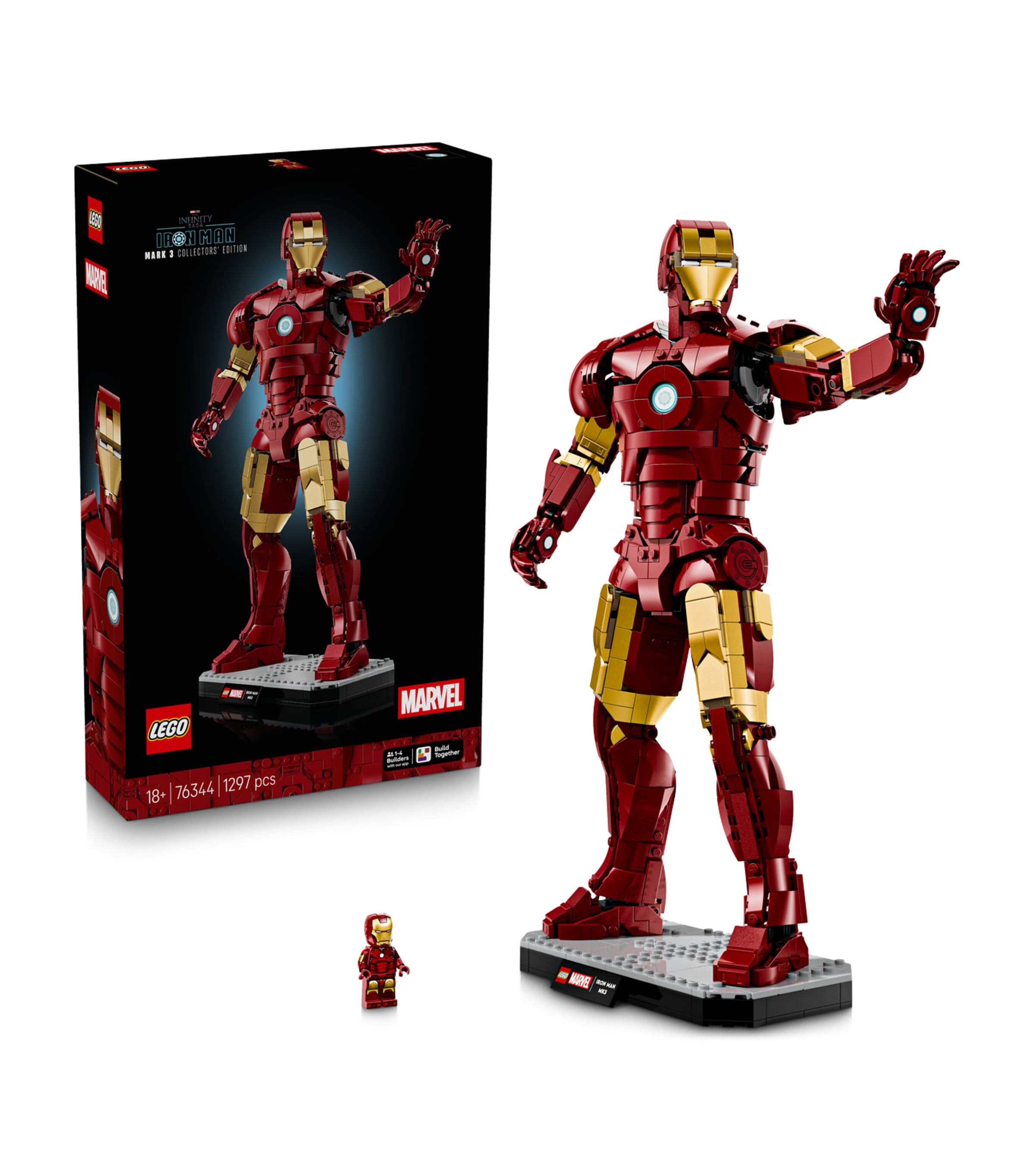 LEGO Marvel Iron Man Mark 3 Collectors’ Edition 76344