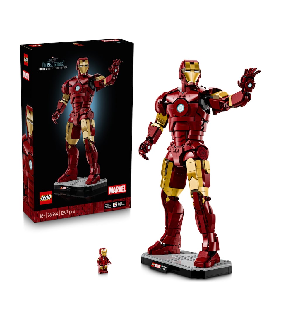 LEGO Marvel Iron Man Mark 3 Collectors’ Edition 76344