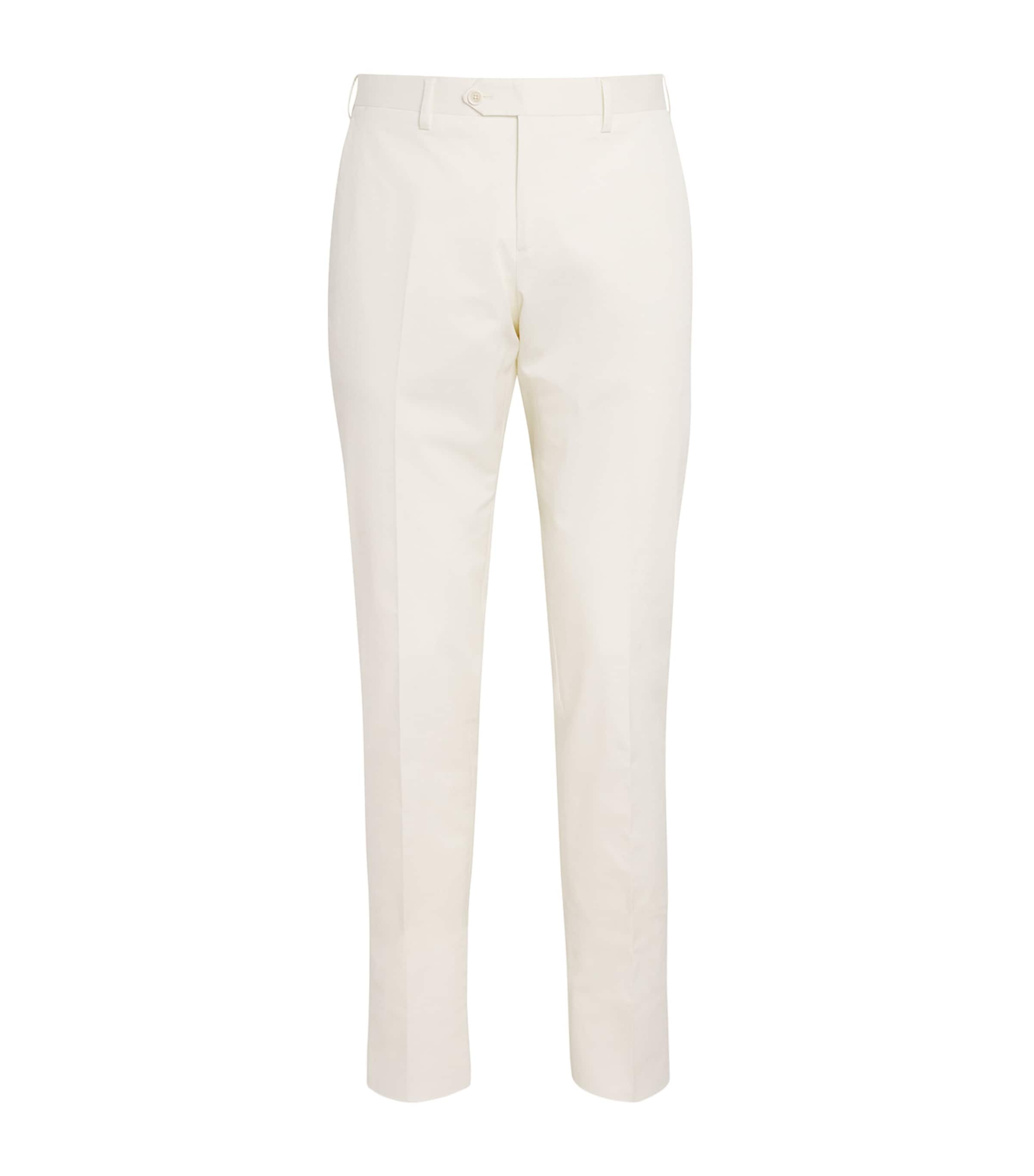 Wool Slim Fit Trousers