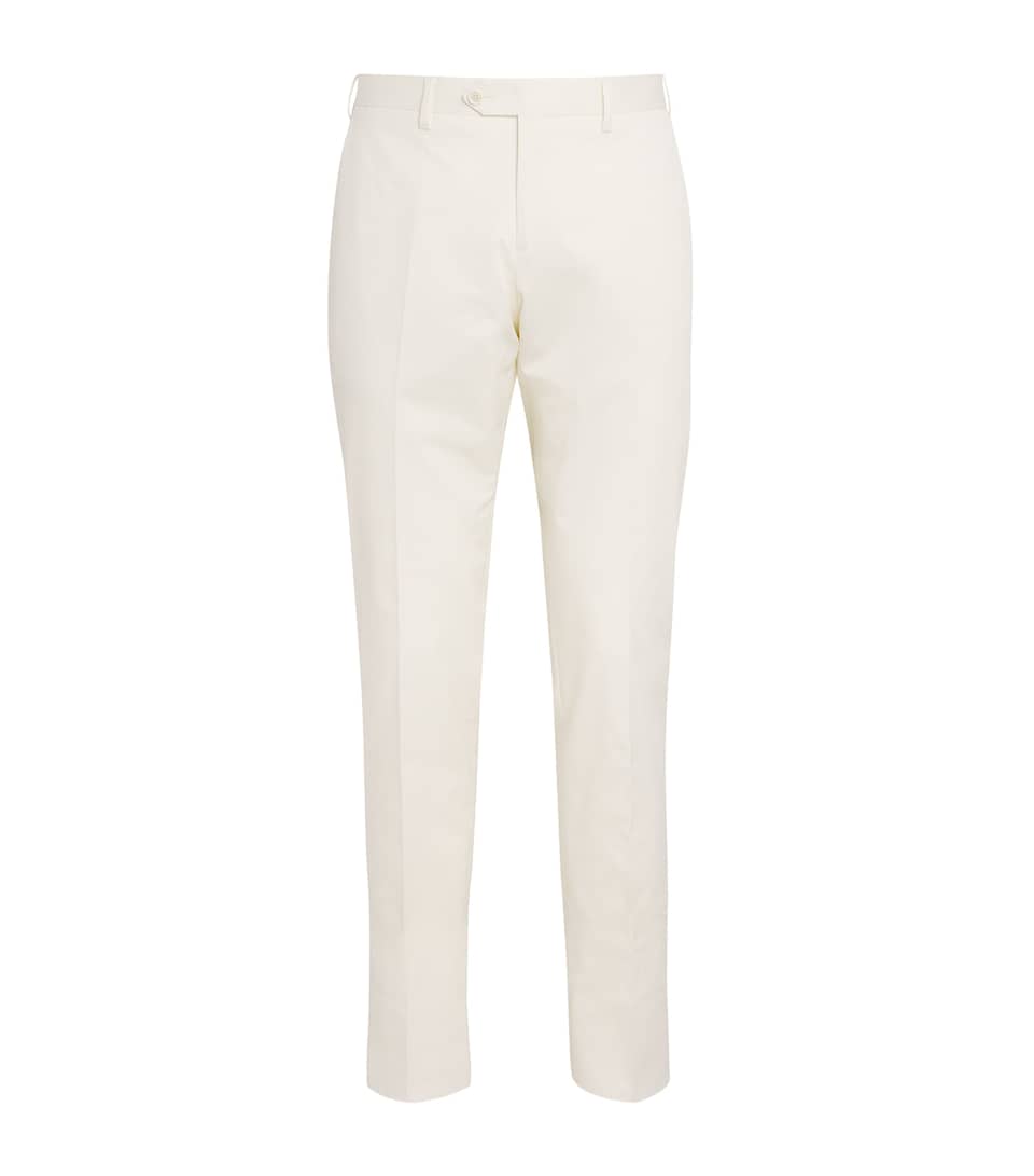 Wool Slim Fit Trousers