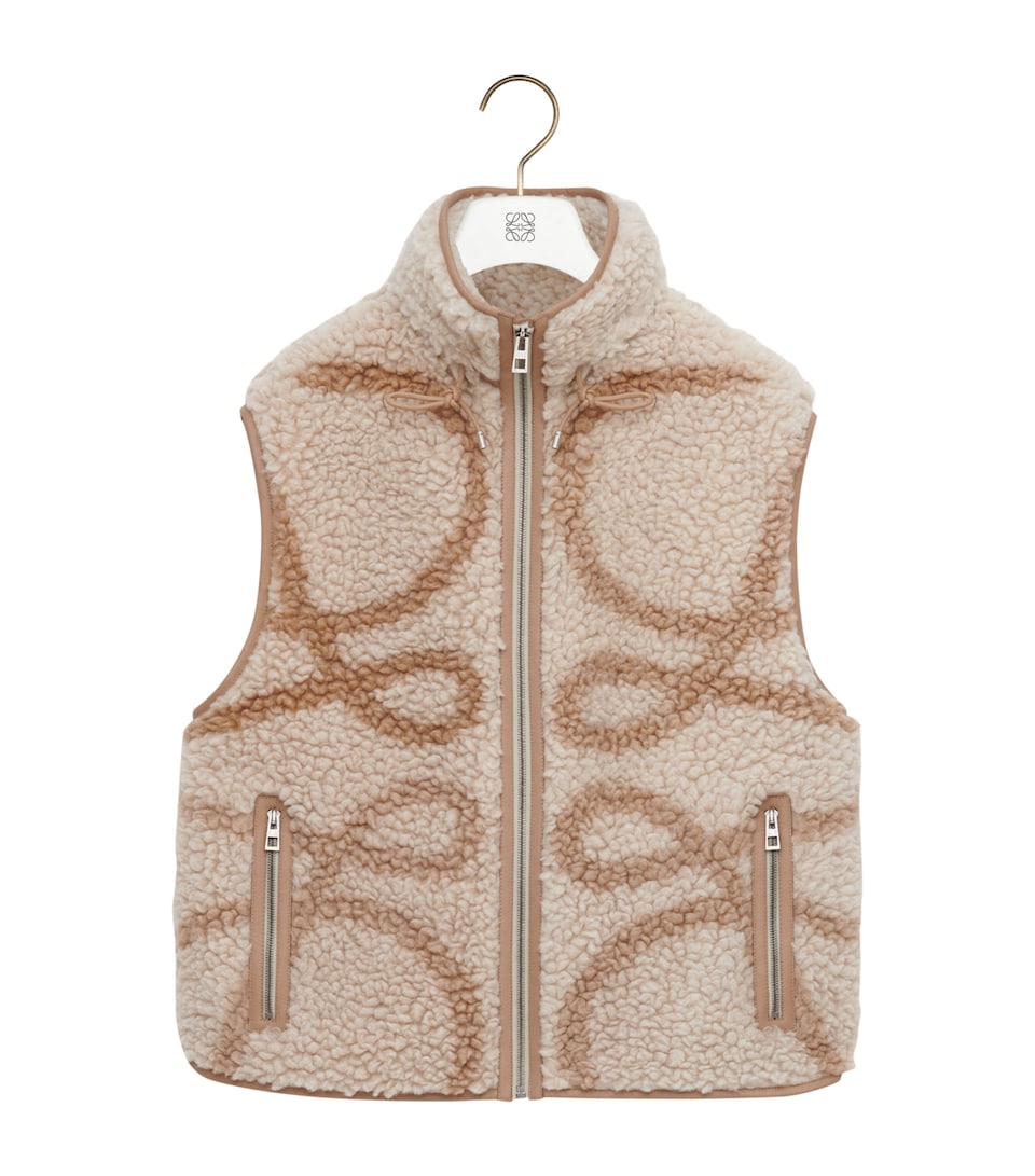 Fleece Anagram Gilet