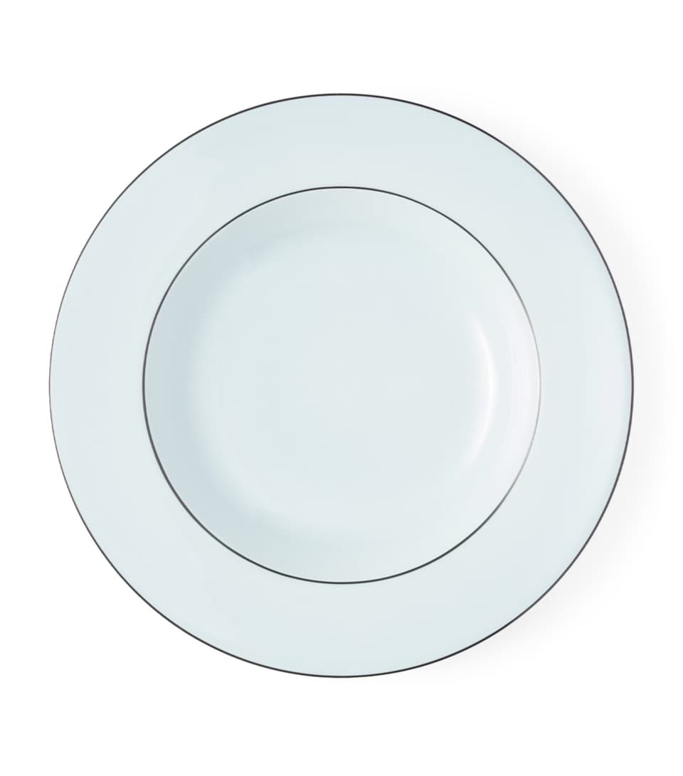Set of 2 Porcelain Soup Plates (22cm)