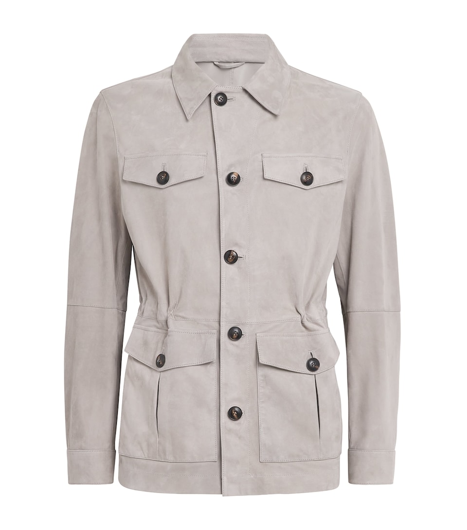 Suede Field Jacket