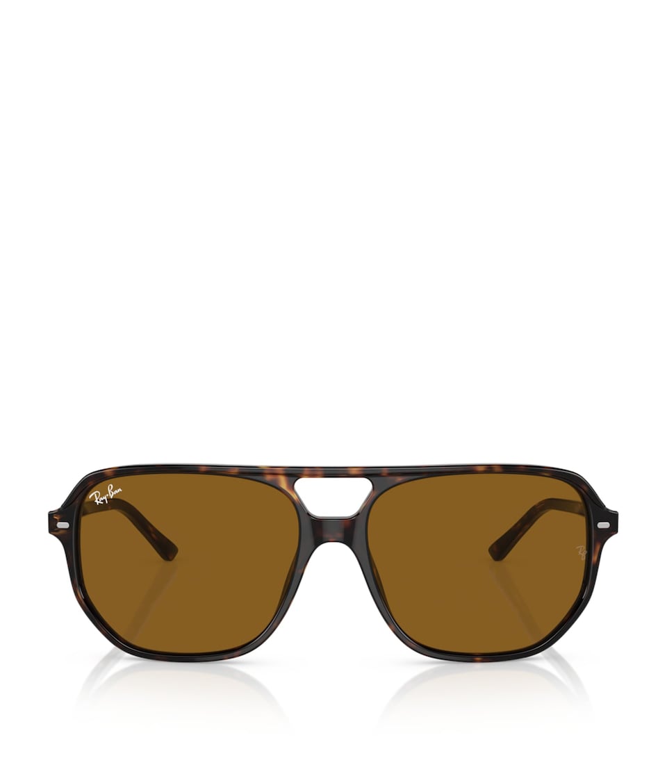 Ray-Ban Tortoiseshell Bill One Square Sunglasses Brown