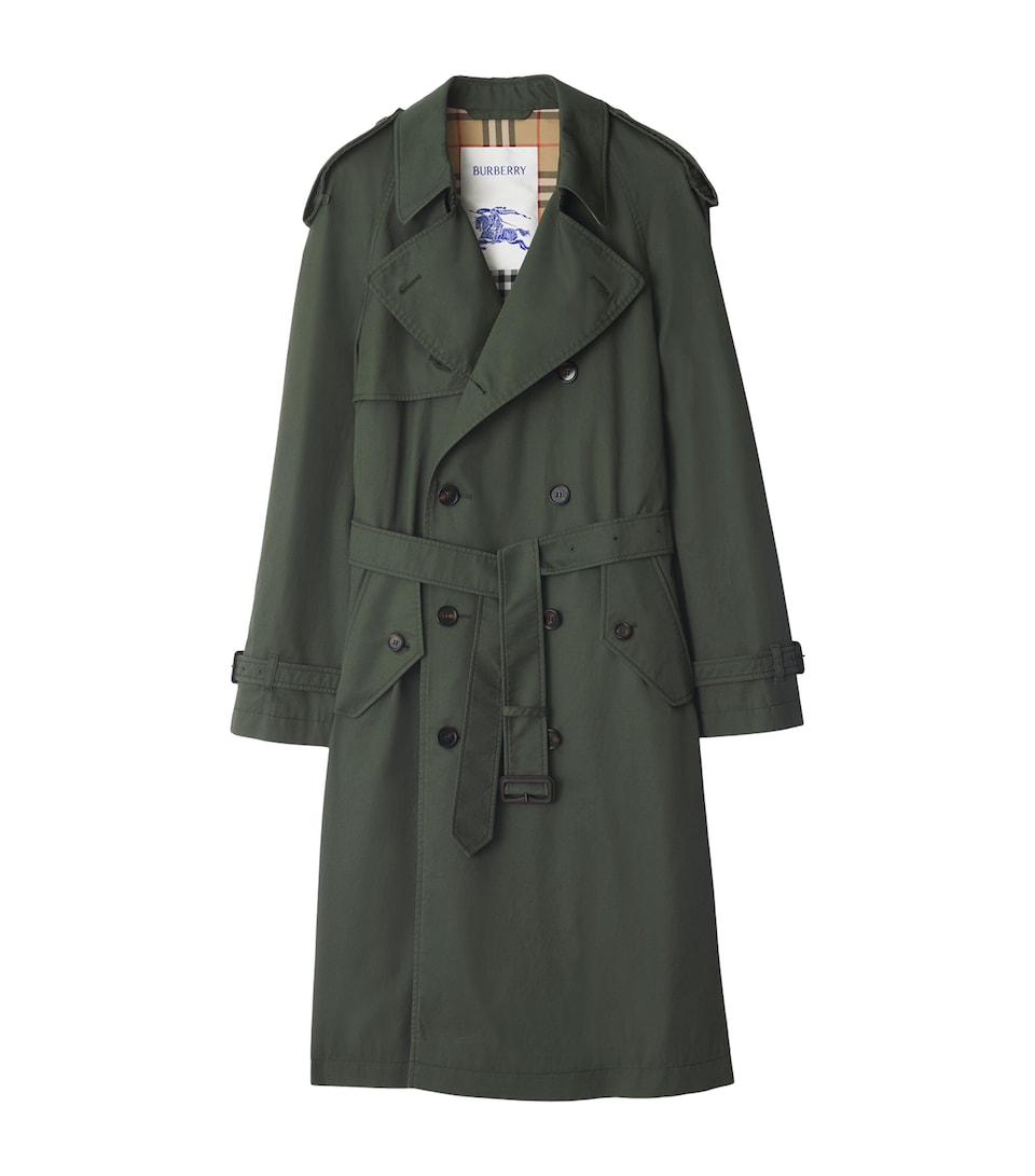Gabardine Trench Coat