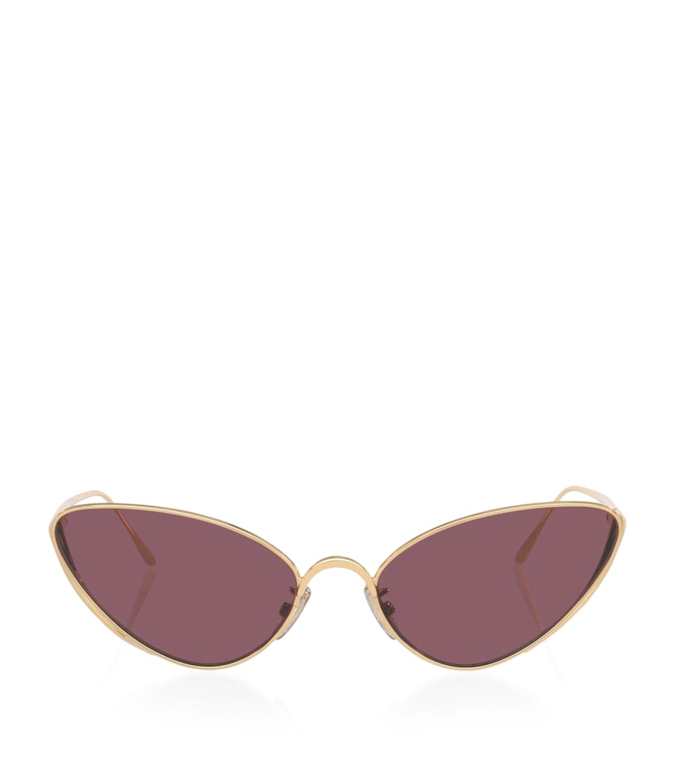 LOEWE Shooting Star Cat Eye Sunglasses Yellow