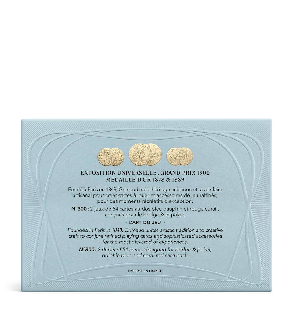 N°300 Coffret Bridge Playing Cards (2 Decks)