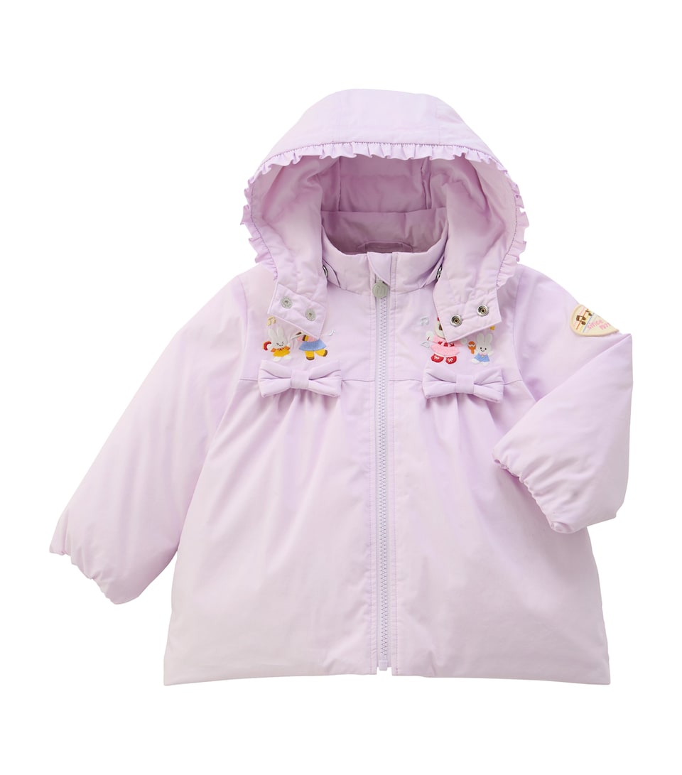 Miki House Down Embroidered Jacket (2-4 Years)