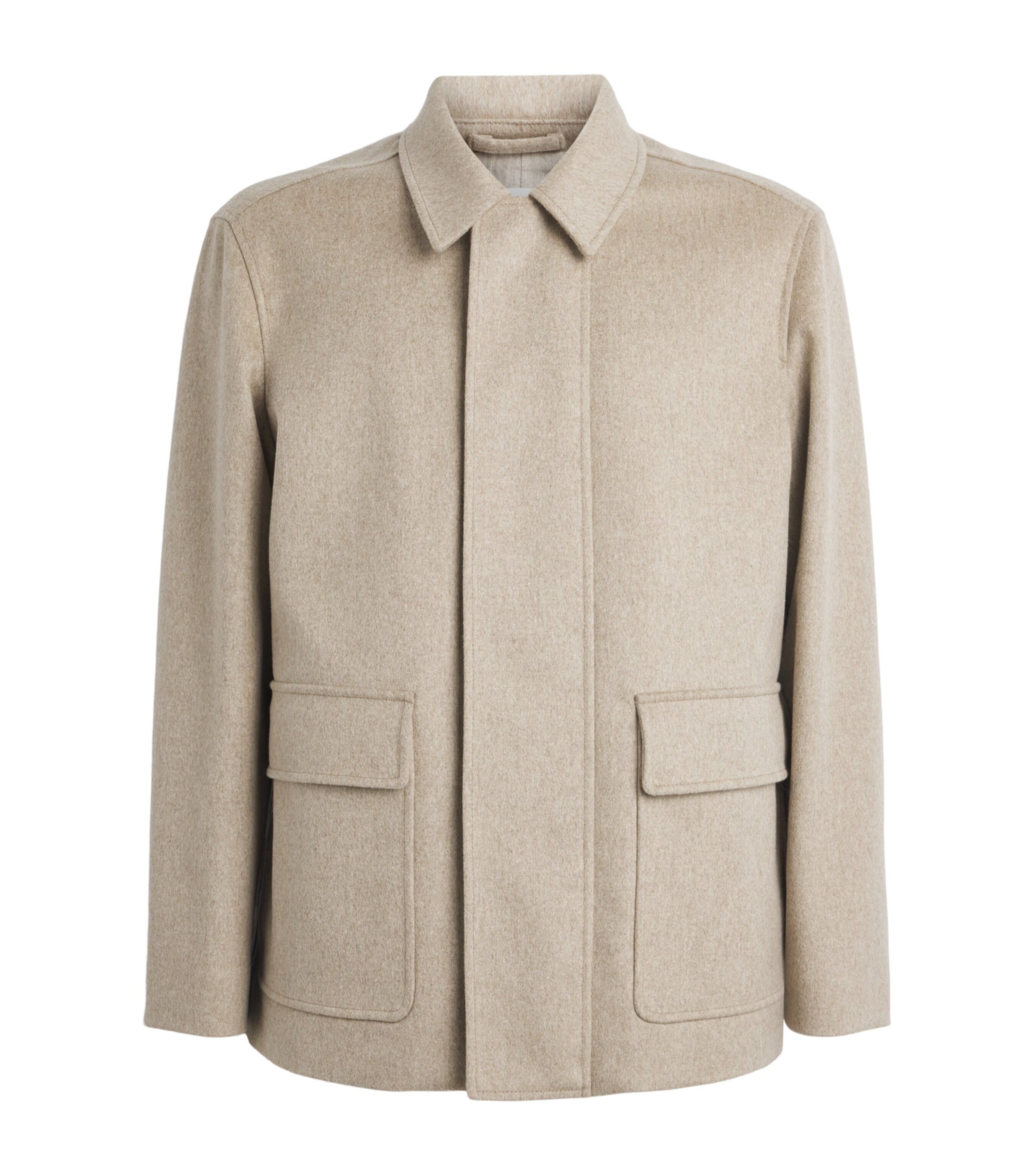 Lardini Mens Virgin Wool Jacket Light Beige
