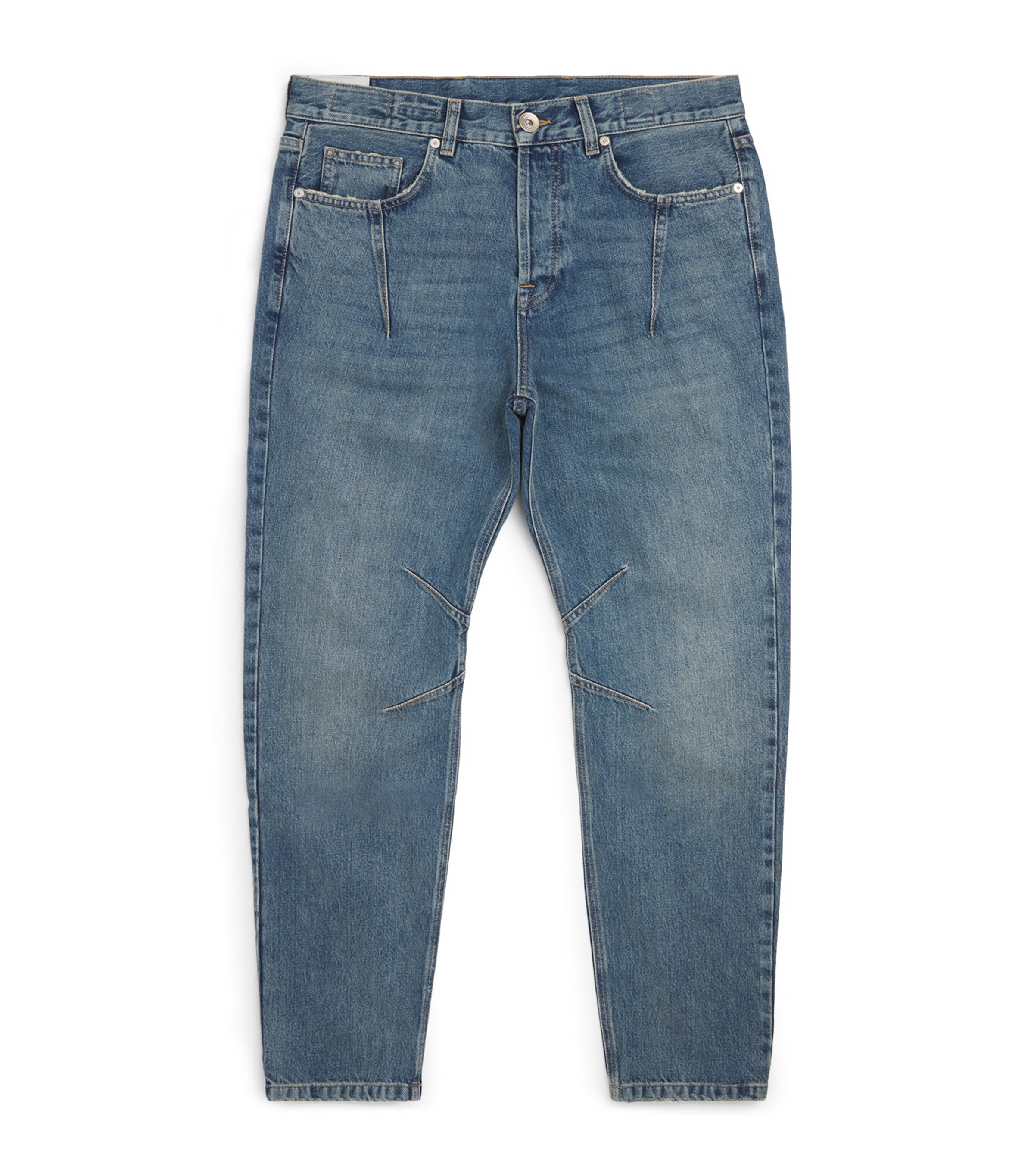 Eleventy Mens Relax Straight Jeans Zucchero