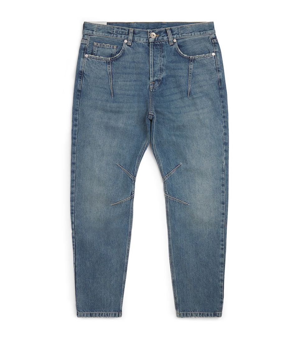 Eleventy Mens Relax Straight Jeans Zucchero