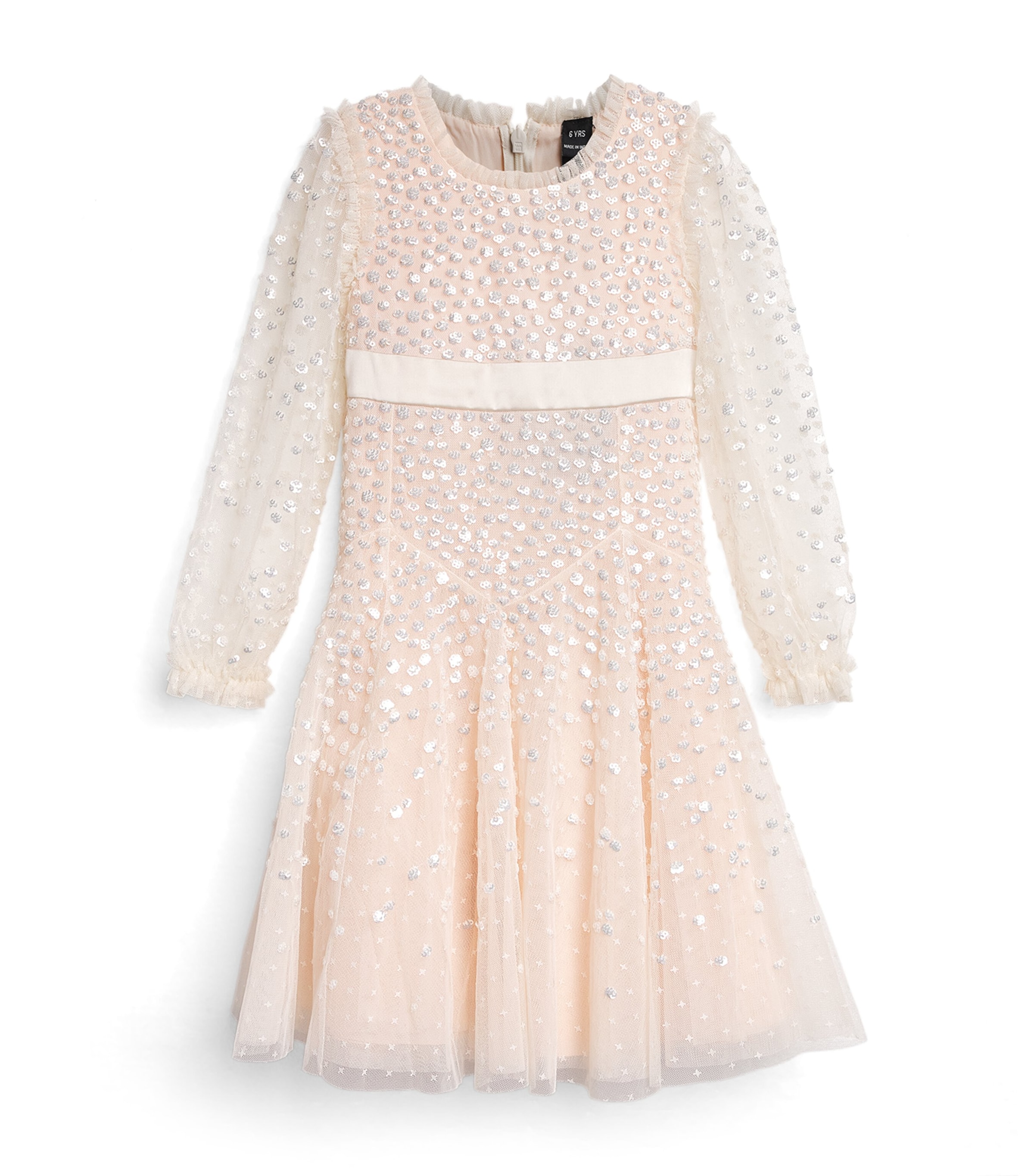 Tulle Dappled Sequin Dress (3-10 Years)
