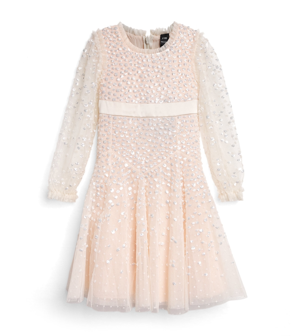 Tulle Dappled Sequin Dress (3-10 Years)