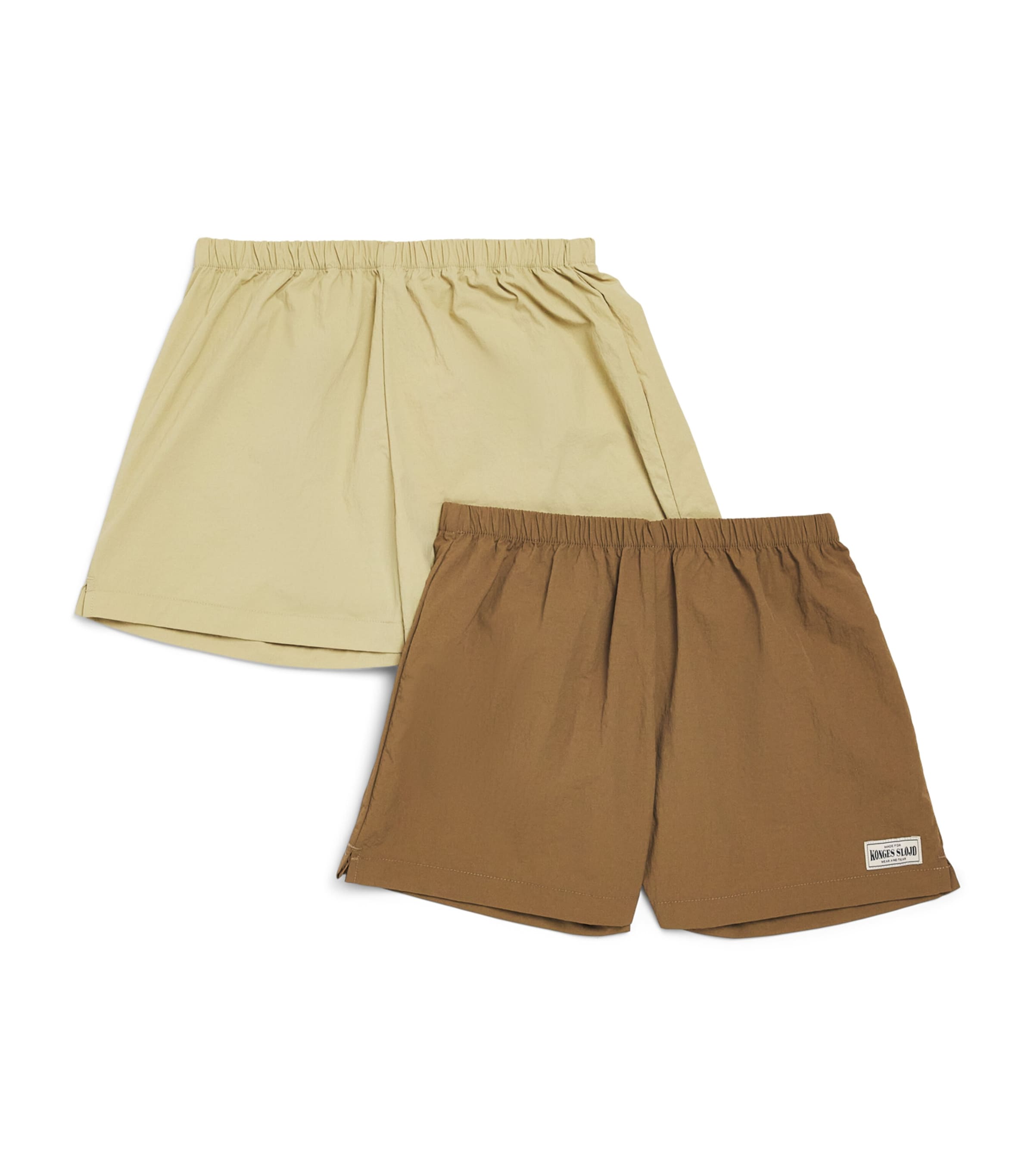 KONGES SLOJD Mens Acty Mommy Shorts (Set of 2) Pale Olv